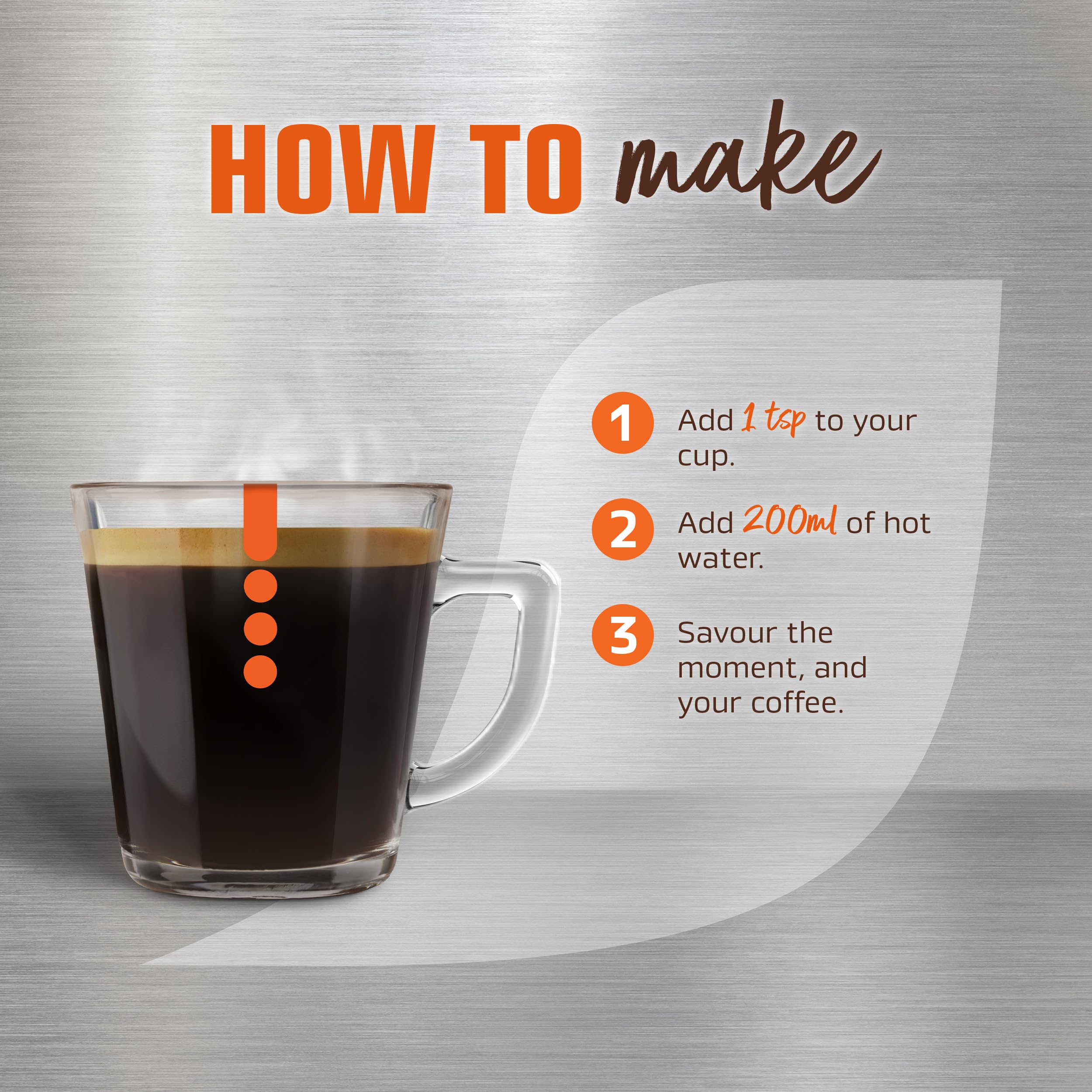 NESCAFÉ AZERA Americano Instant Coffee 90g (Pack of 6) 10