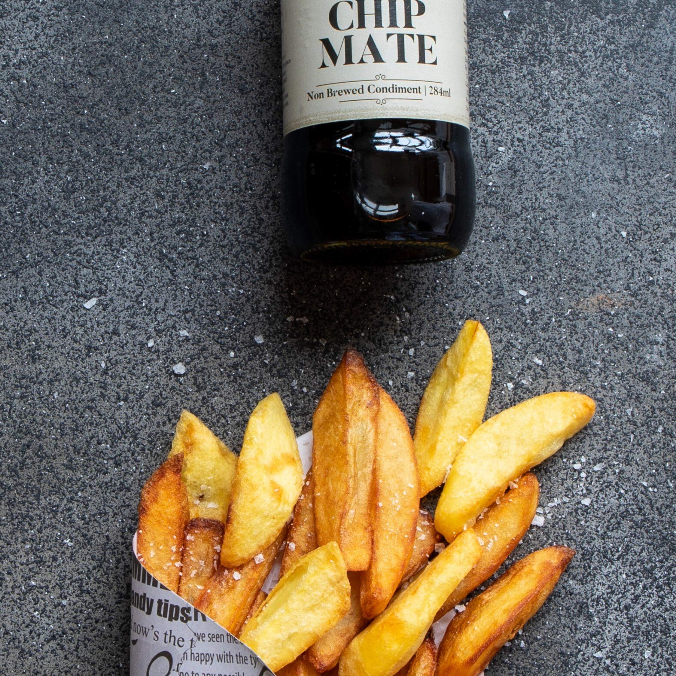 Shines - Chip Mate Non Brewed Condiment Vinegar for Chips, 3 x 284ml Glass Bottles 8