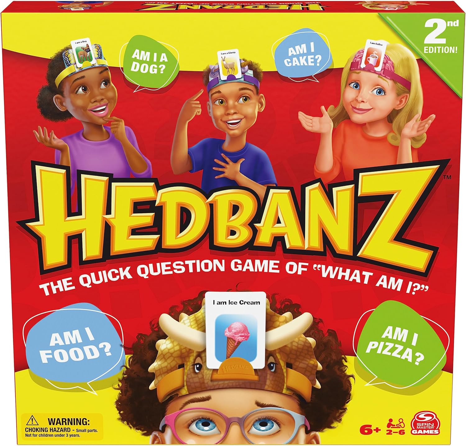 Spin Master Hedbanz 2nd Edition Picture Guessing Board Game 10
