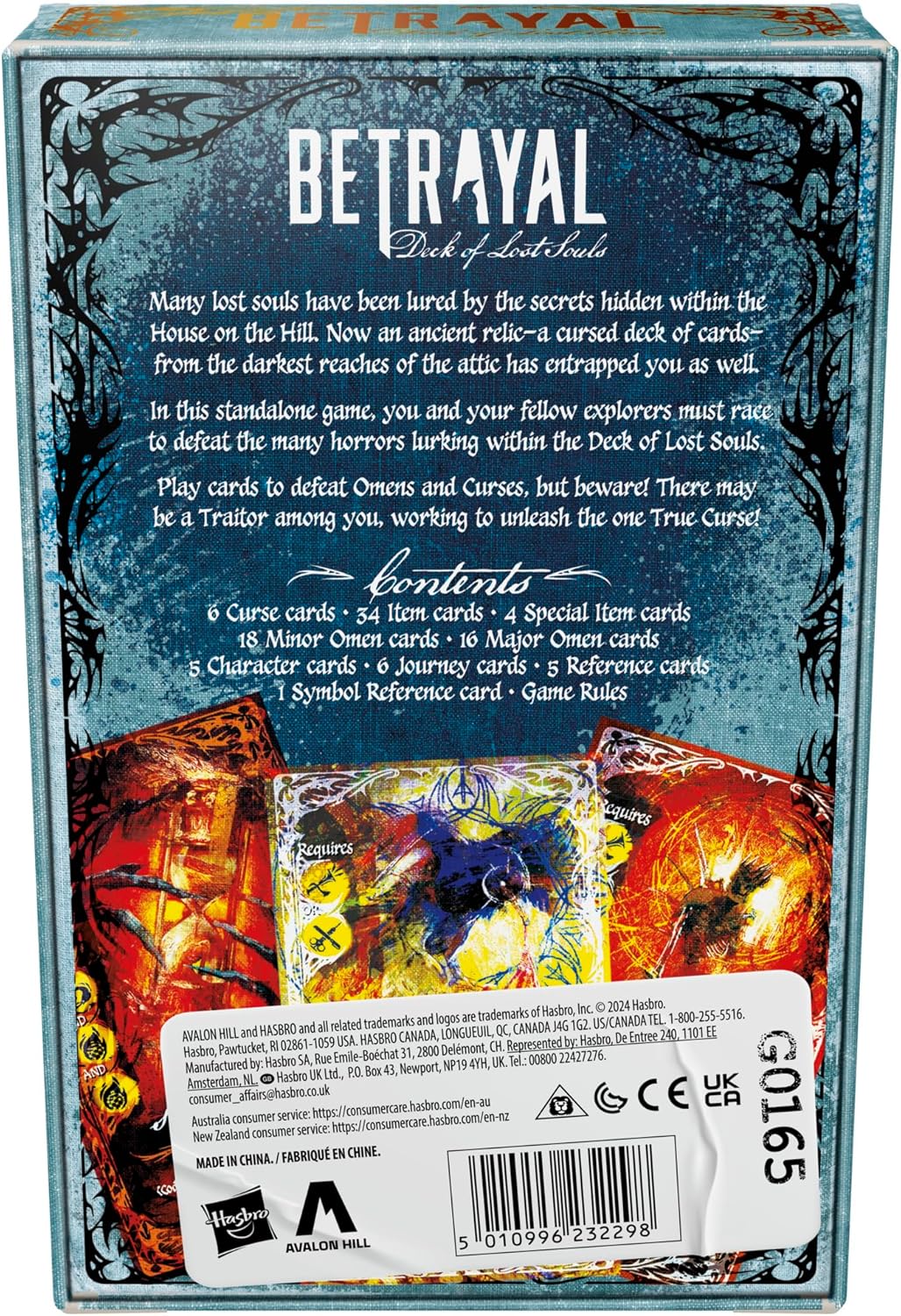 Avalon Hill Betrayal Deck of Lost Souls Card Game 14