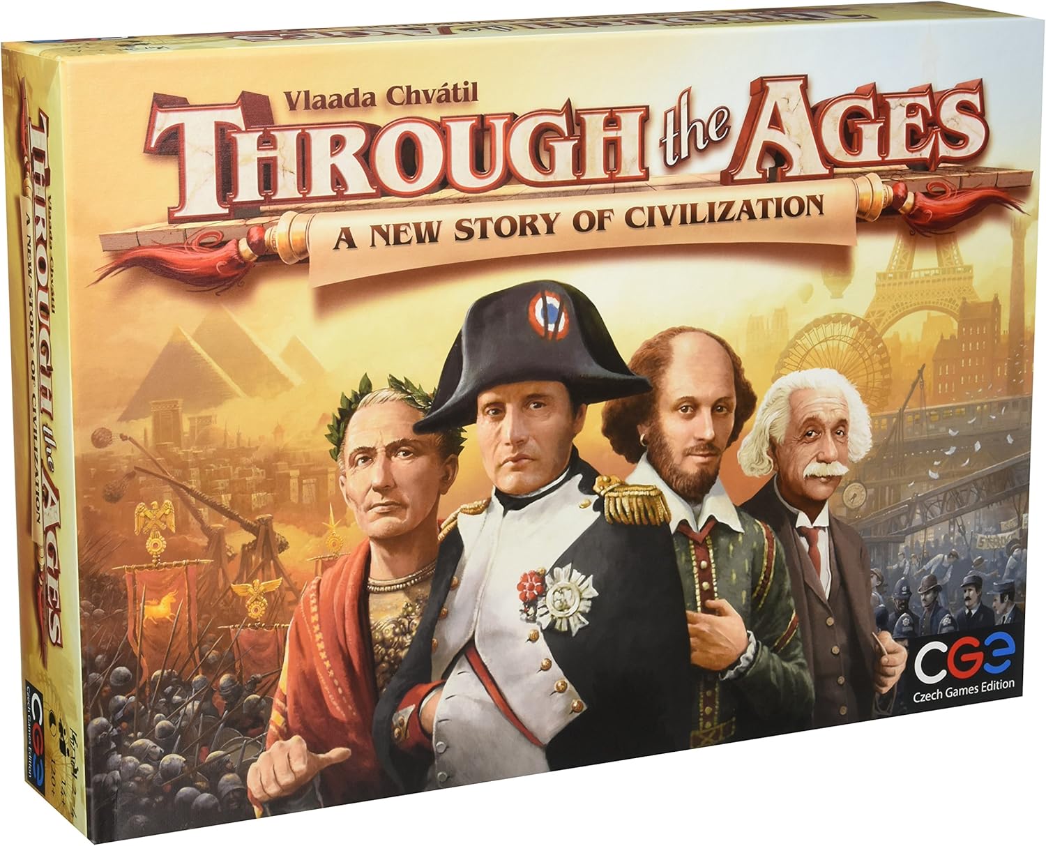 Czech Games Edition Through the Ages: A New Story of Civilization Board Game