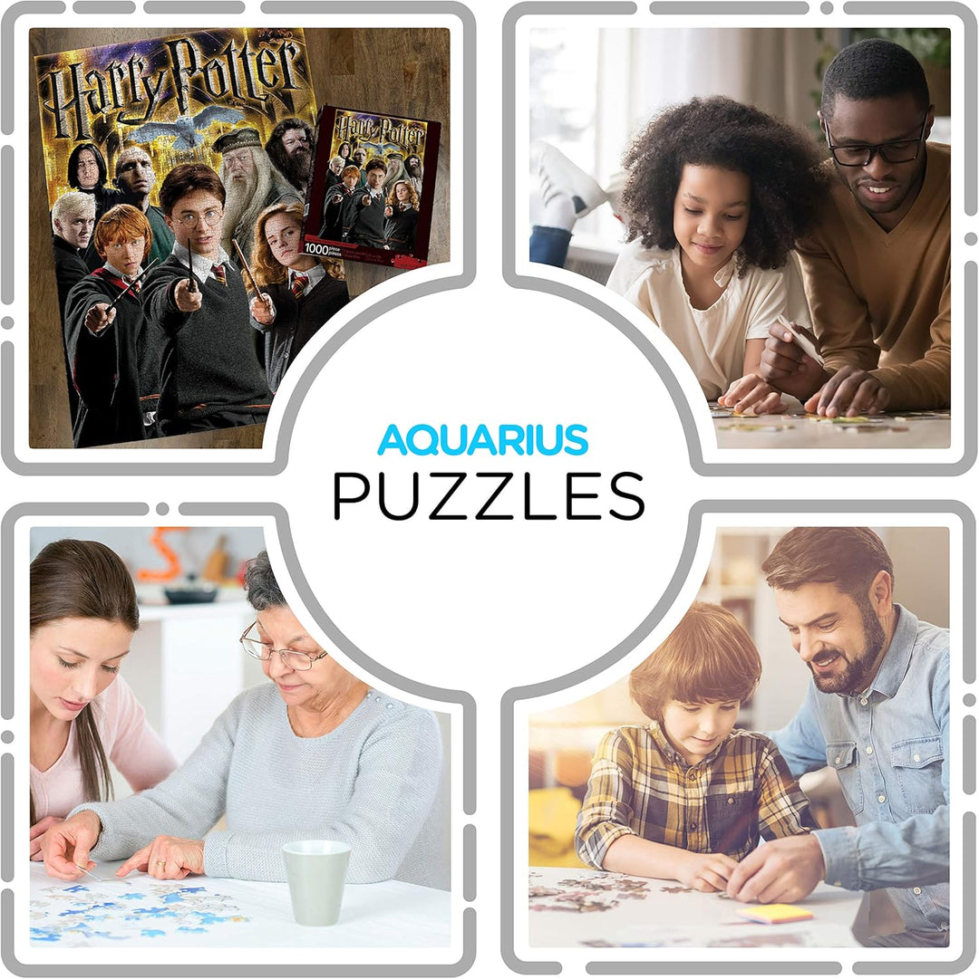 AQUARIUS Harry Potter Character Collage 1000-Piece Jigsaw Puzzle - Premium Collectible Puzzle for Ages 3+