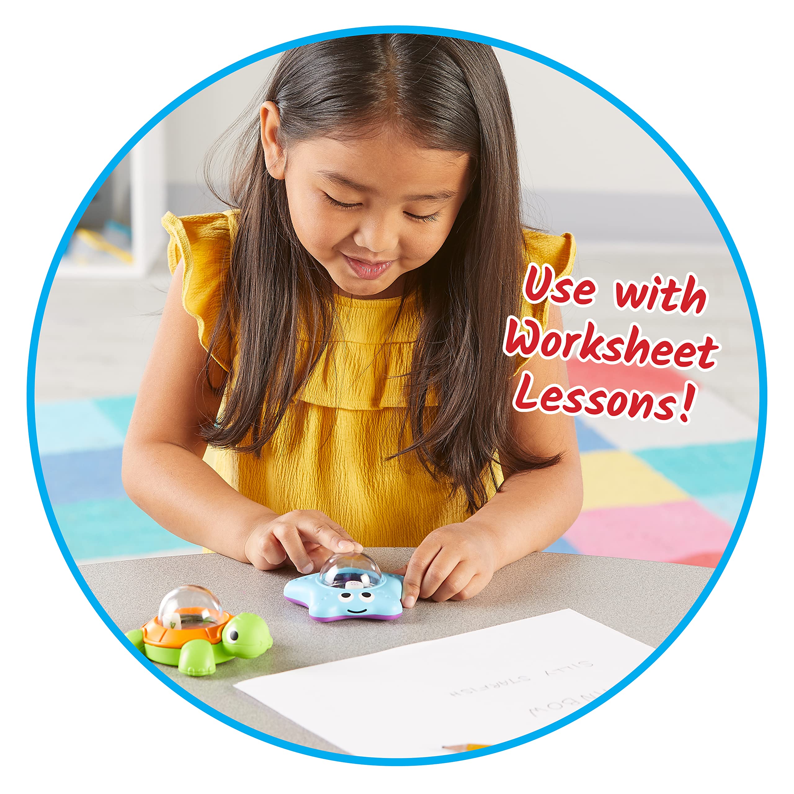 hand2mind Learning Resources Sea Animals Dice Poppers - Replacement Dice for Maths Games | Ages 3-7 | 2 Pieces 5