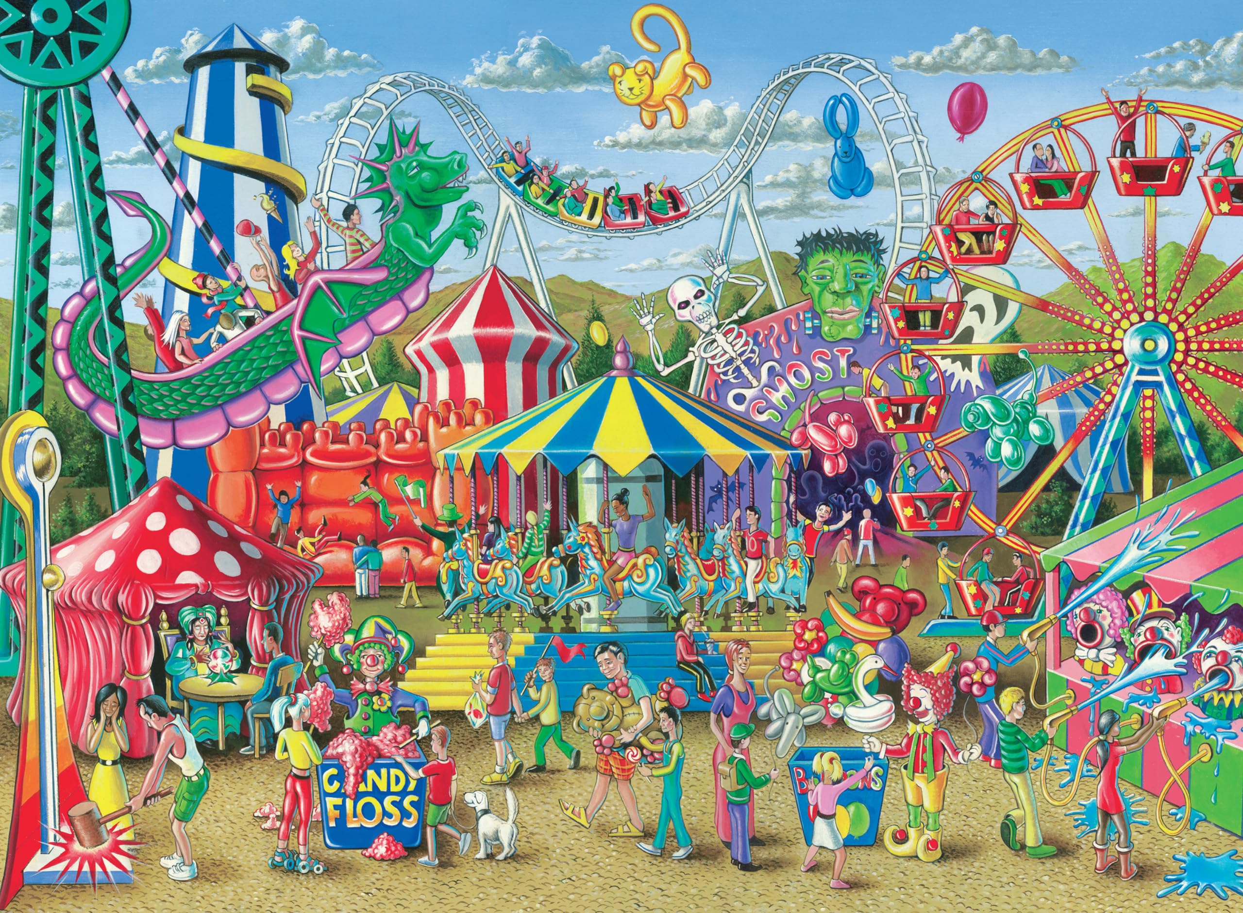 Ravensburger Fun at The Carnival 300 Piece Jigsaw Puzzle for Kids 9 Years and Up 6