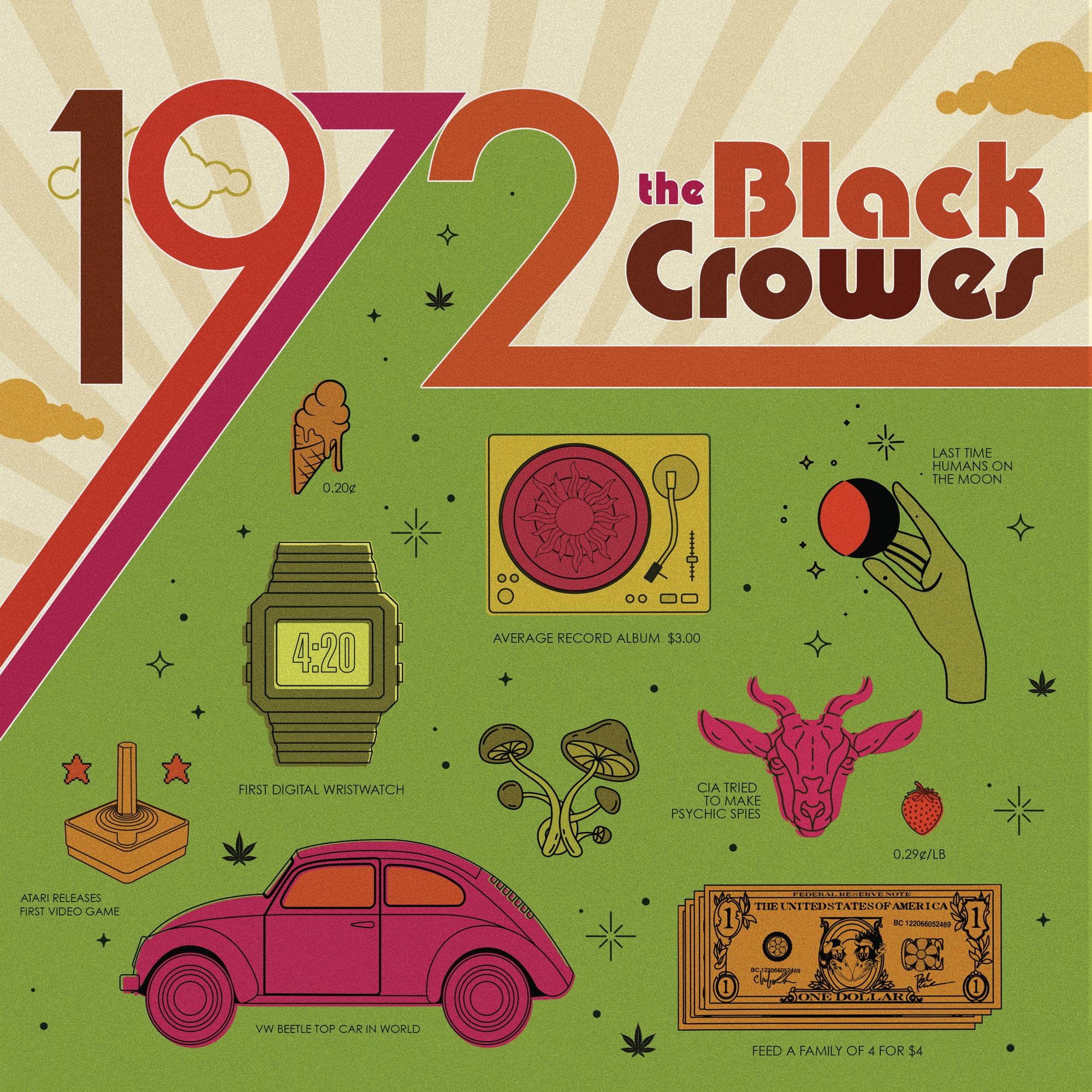The Black Crowes - 1972 [CD]