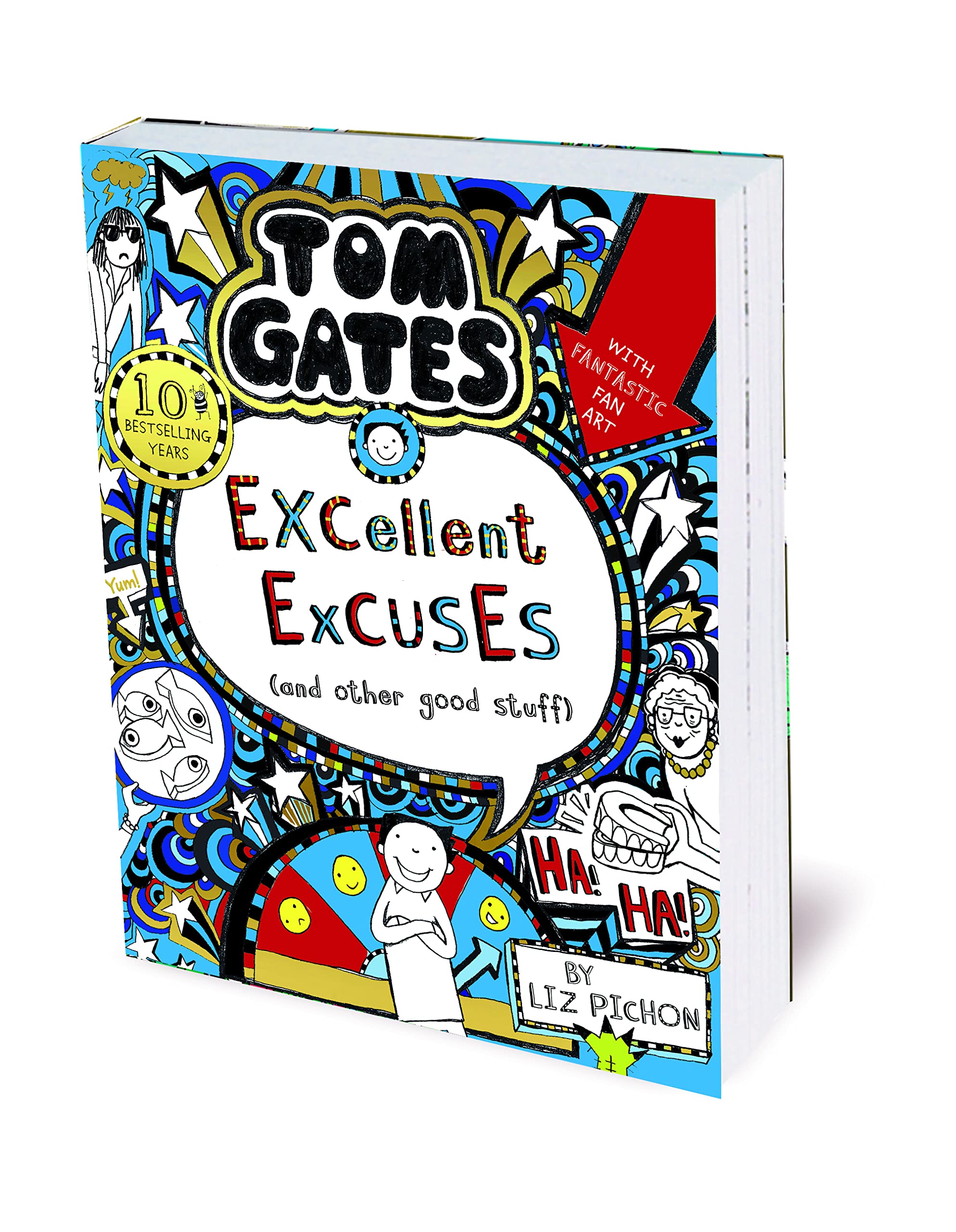 Scholastic Tom Gates: Excellent Excuses (And Other Good Stuff) Paperback | Ages 8-10
