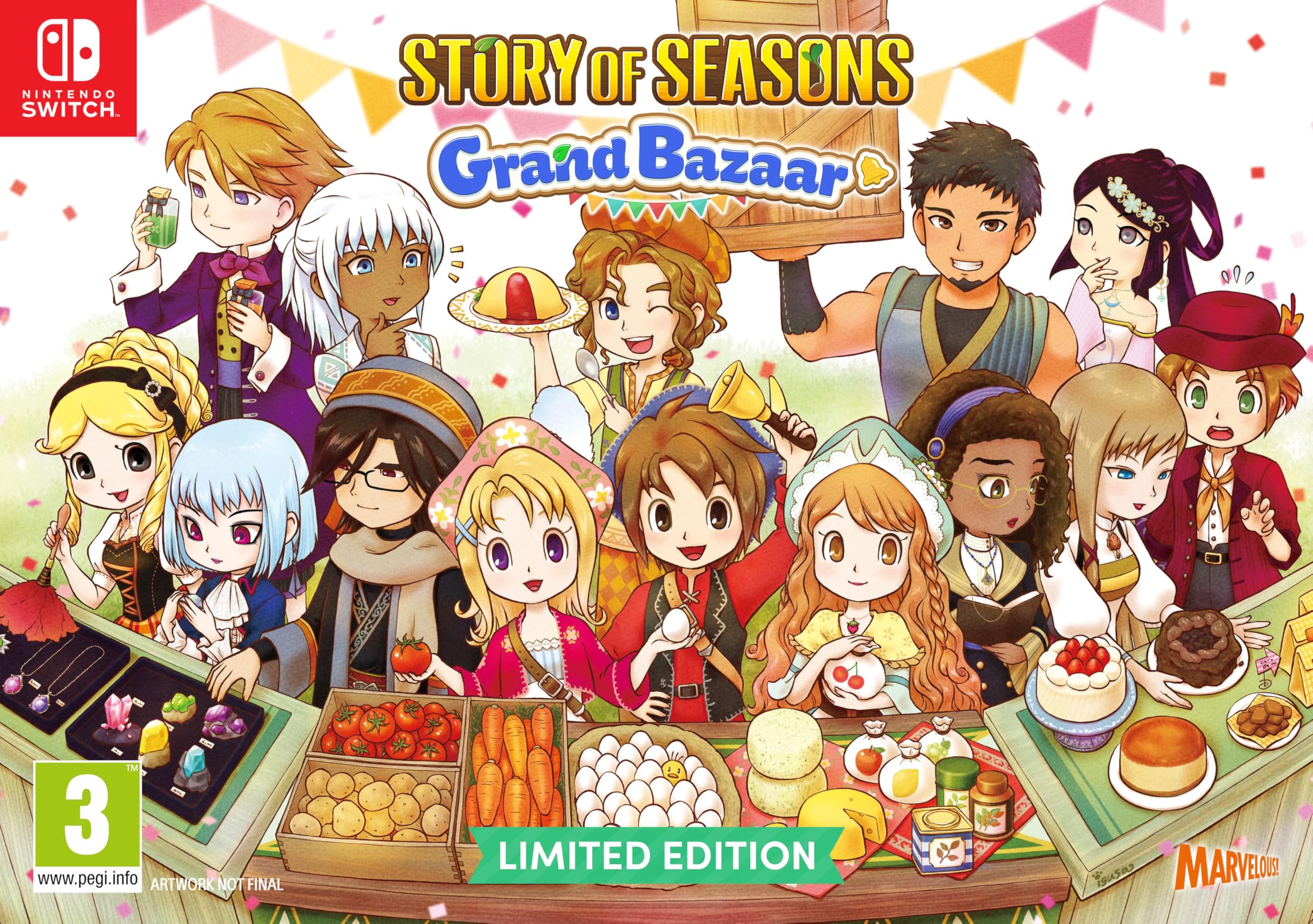 Story of Seasons: Grand Bazaar Limited Edition - Nintendo Switch