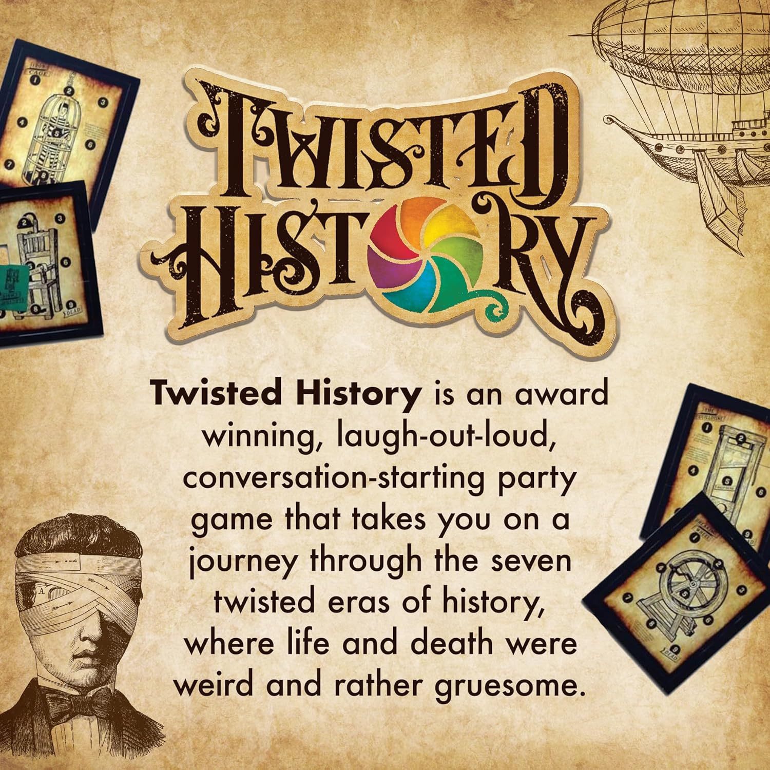 Shuffle Twisted History Board Game 7