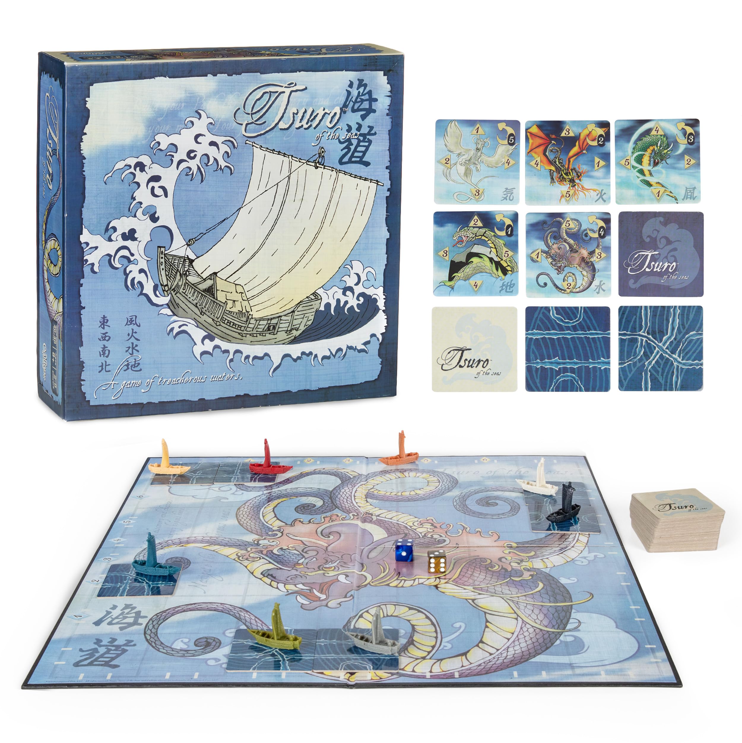 Calliope Games Tsuro of the Seas Board Game