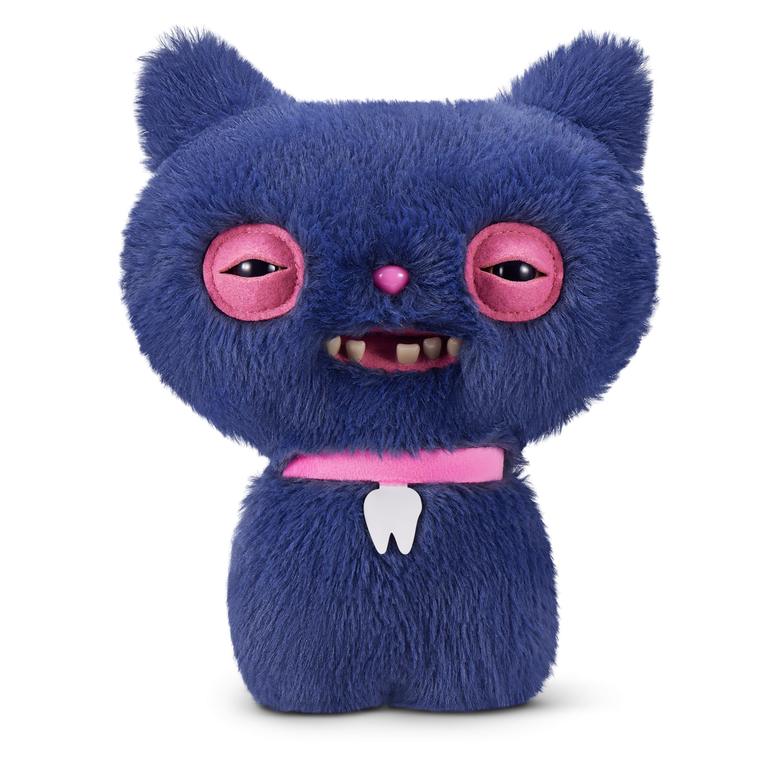 Fuggler Alley Cats 9-Inch Plush Toy (Cheezee) Grey by ZURU - Unisex Children 4+ Years