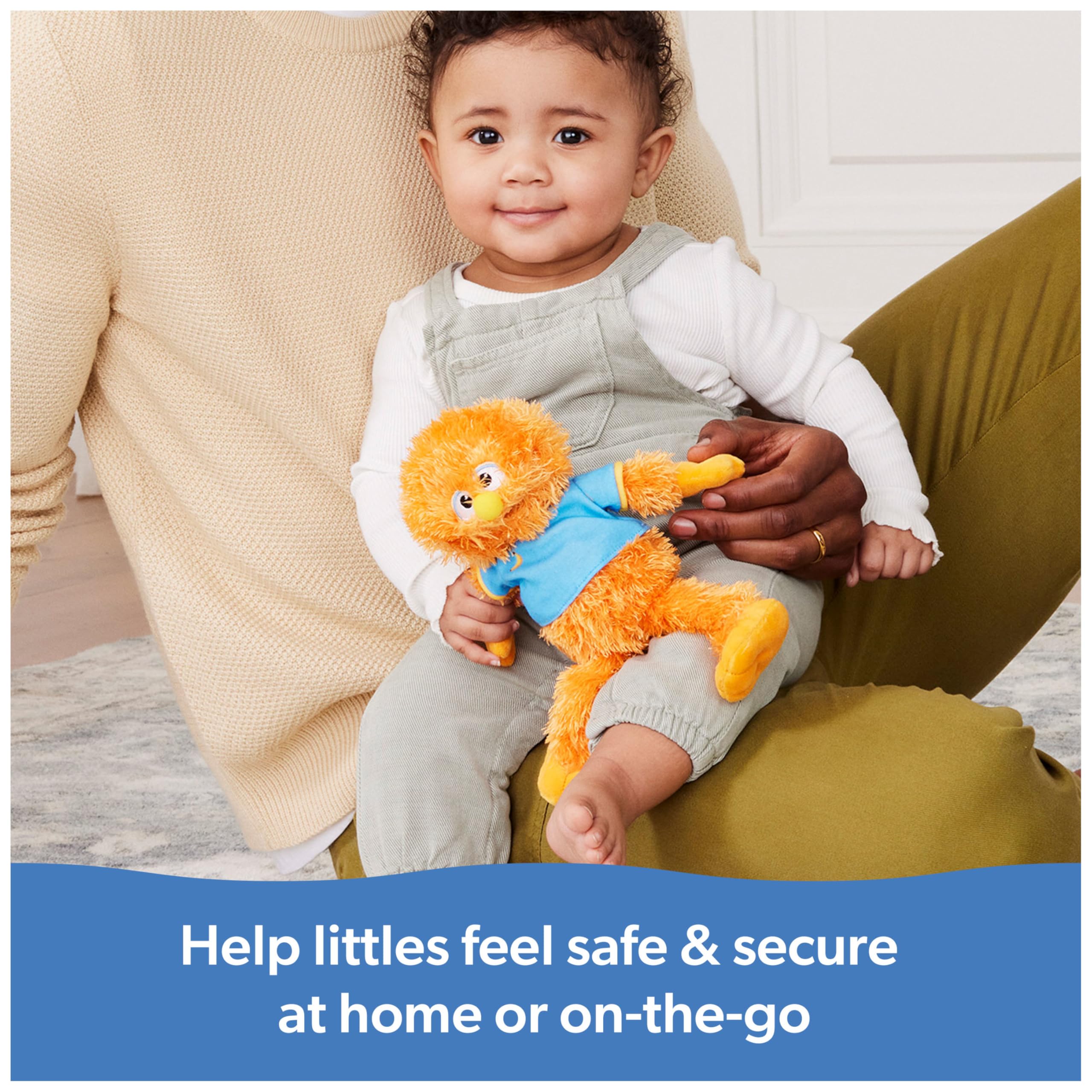 Herbie Cuddle & Comfort Friend Doll - Soft Plush Toy for Babies 6M+ 7