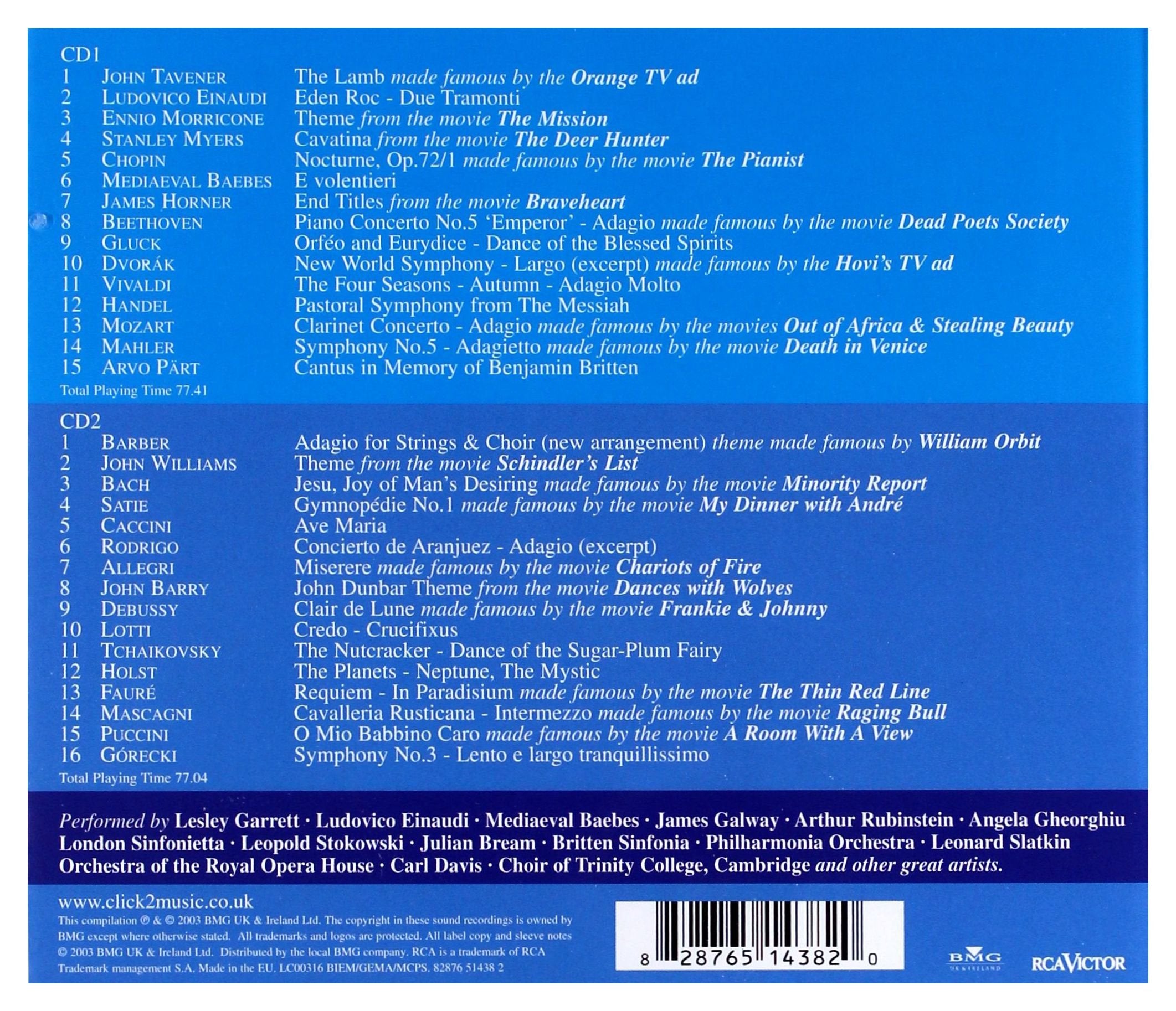 Various - The Only Classical Chillout Album You'Ll Ever Need [2CD] 2