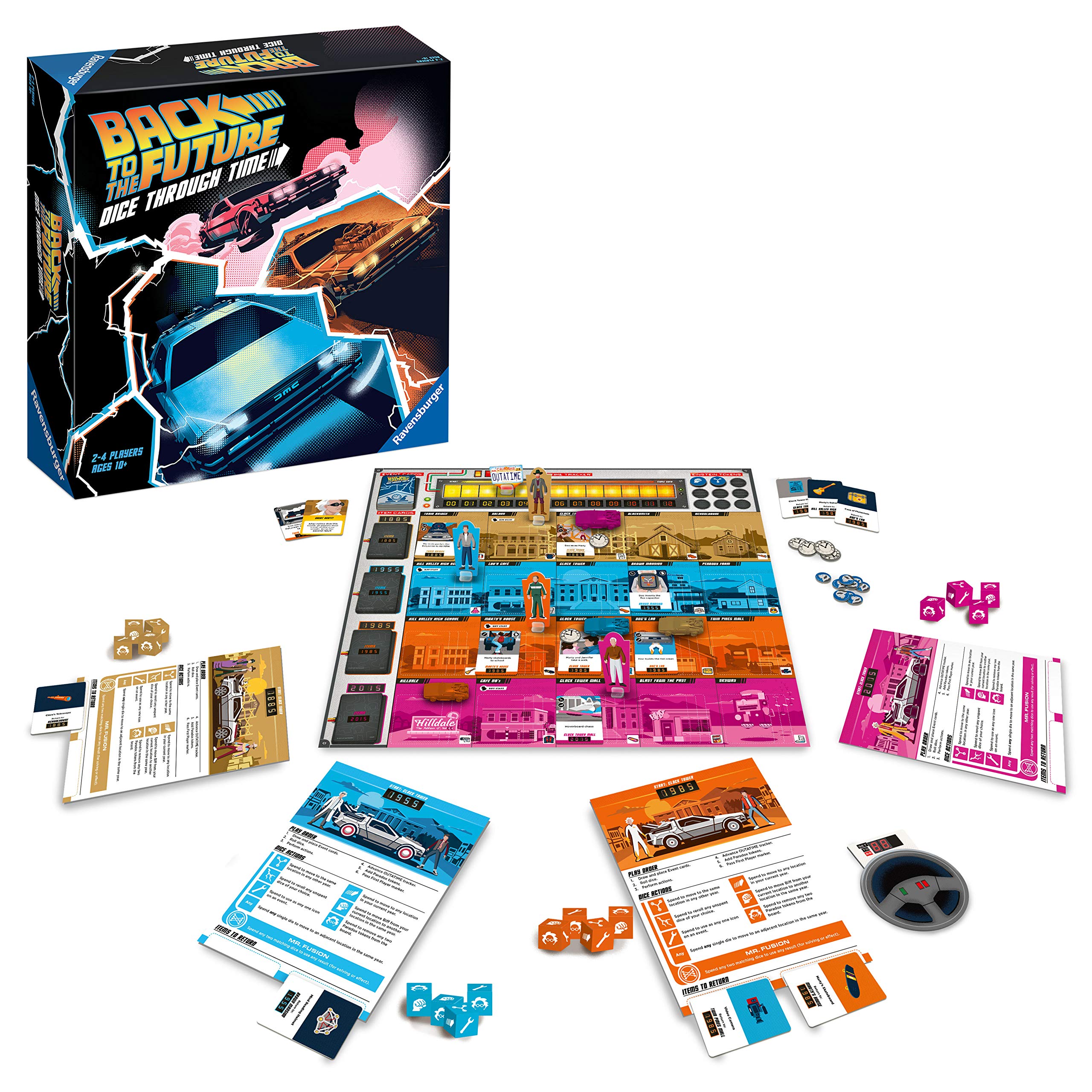 Ravensburger Back to the Future Dice Through Time Strategy Board Game 6