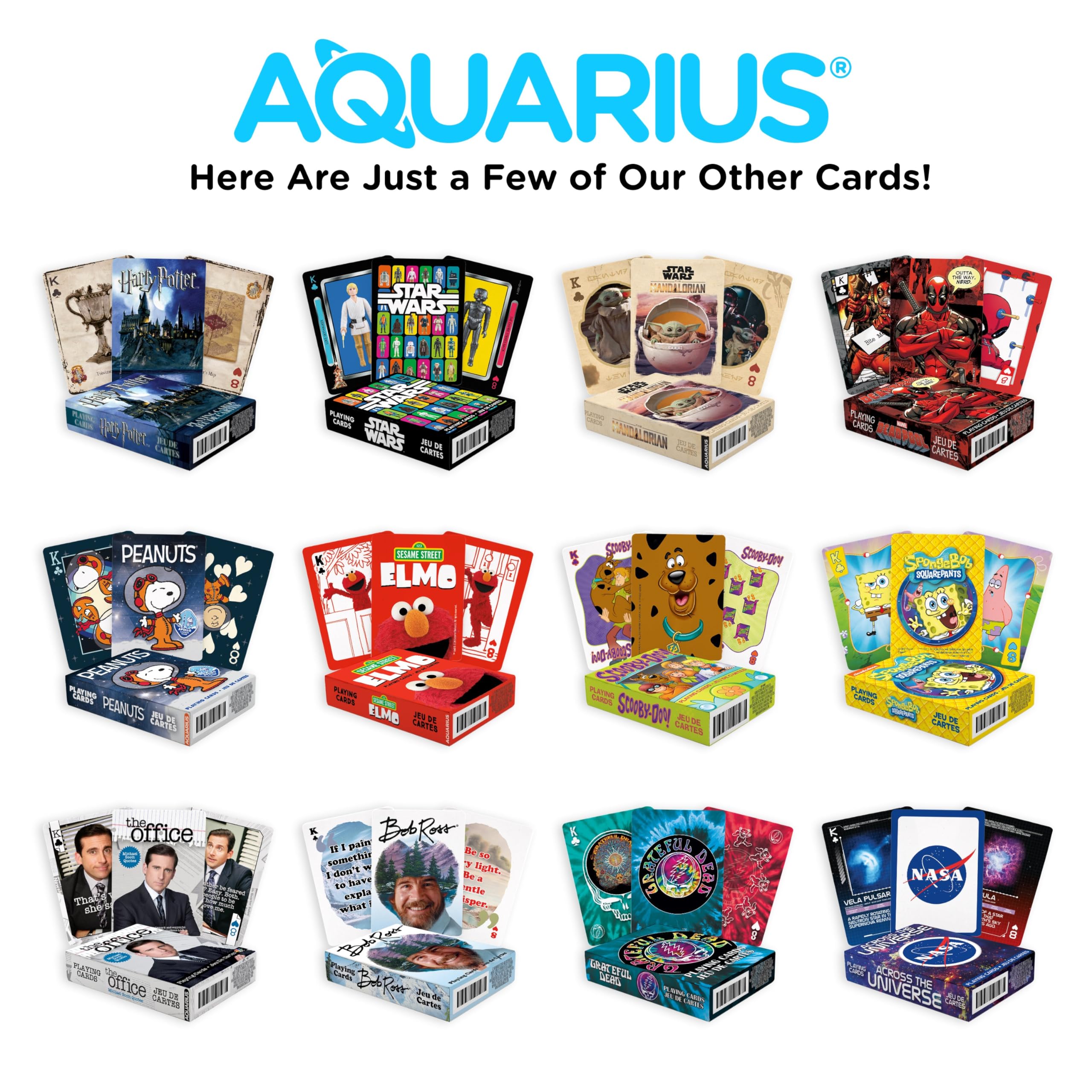 AQUARIUS Star Trek Original Series Playing Cards - Officially Licensed | Paper | English/French 6