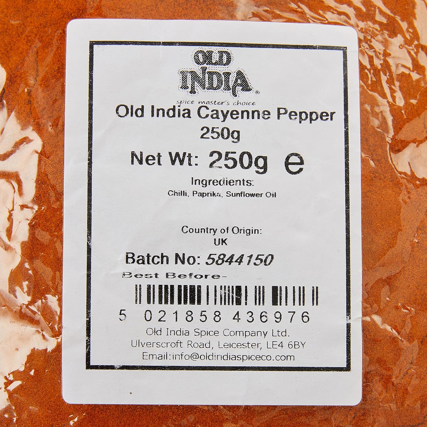 Old India Cayenne Pepper 250g - Pure Spices & Seasonings 4