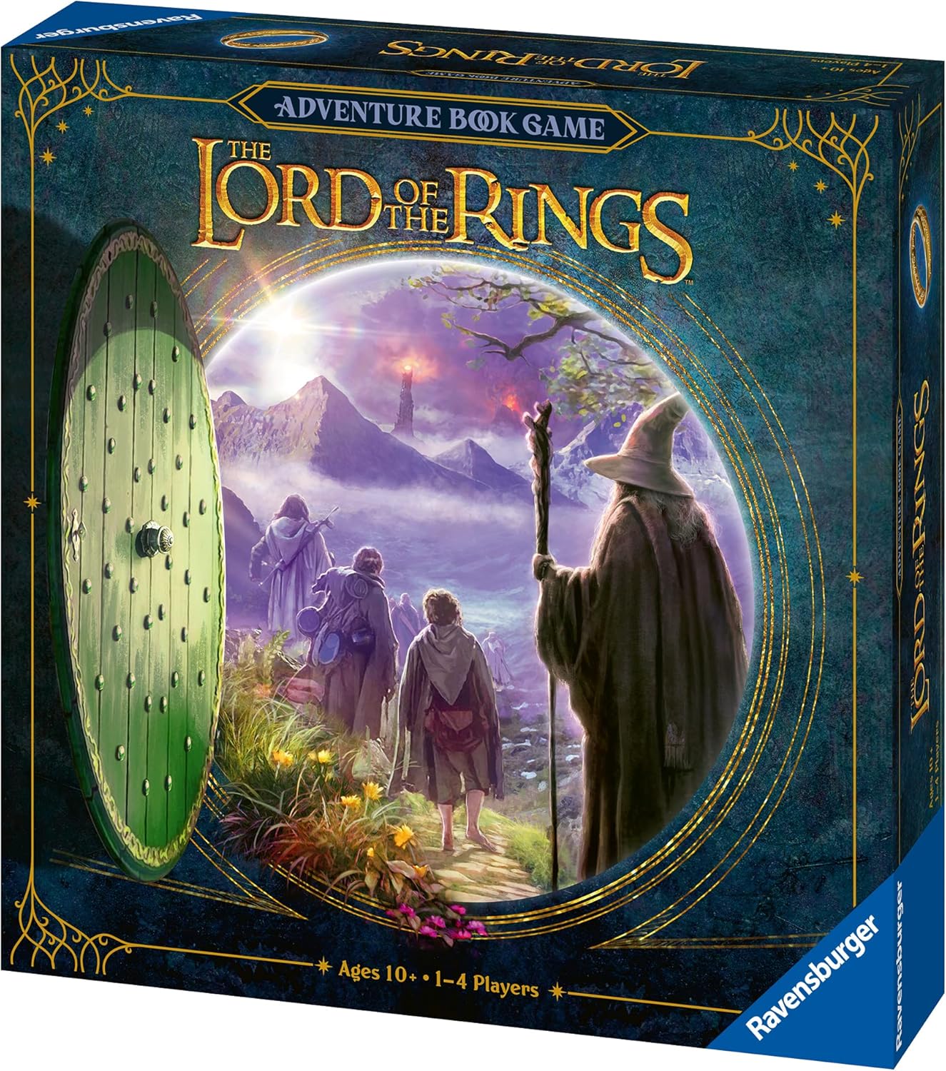 Ravensburger Lord of the Rings Adventure Book - Immersive Family Strategy Board Game