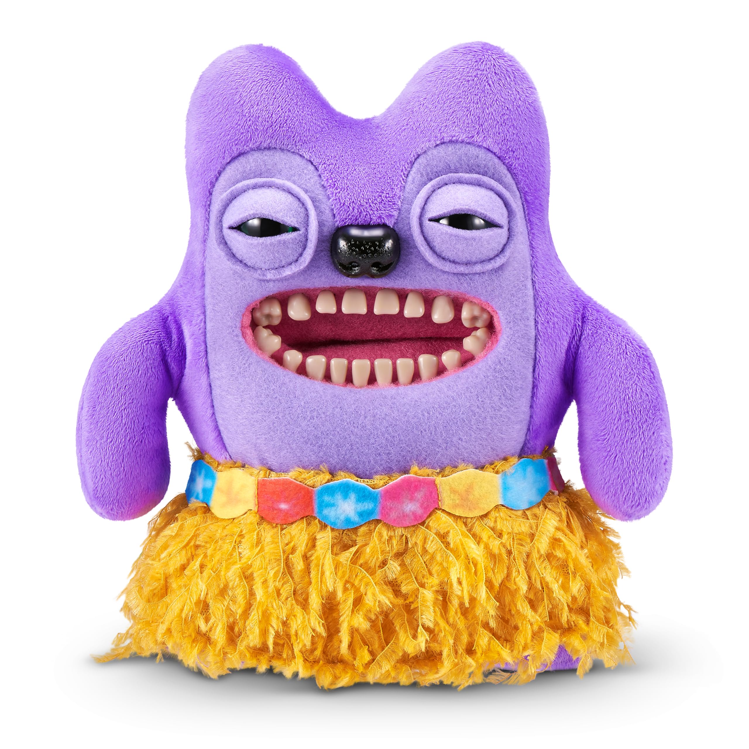 Fuggler Vacay Vibes - Funny Ugly Monster Plush Collectible Toy (Greedy Grinner - Purple)