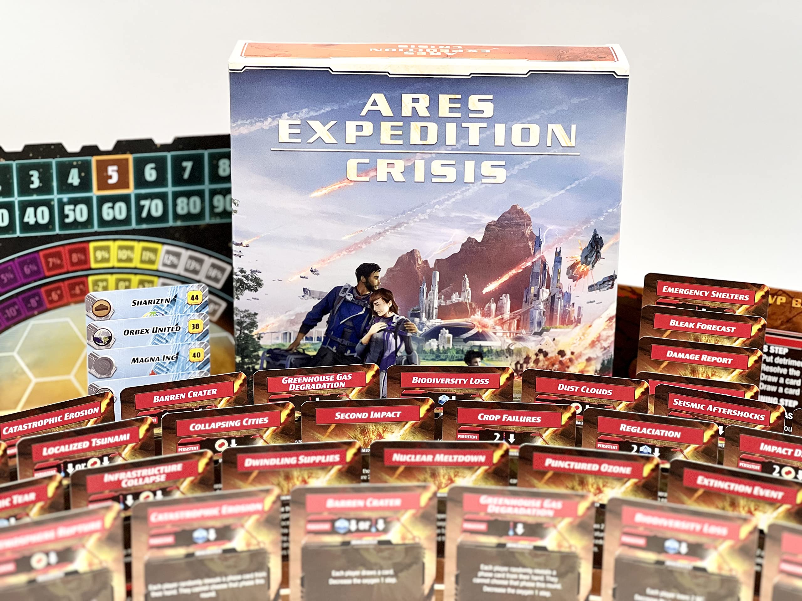 Stronghold Games Terraforming Mars Ares Expedition: Crisis Board Game