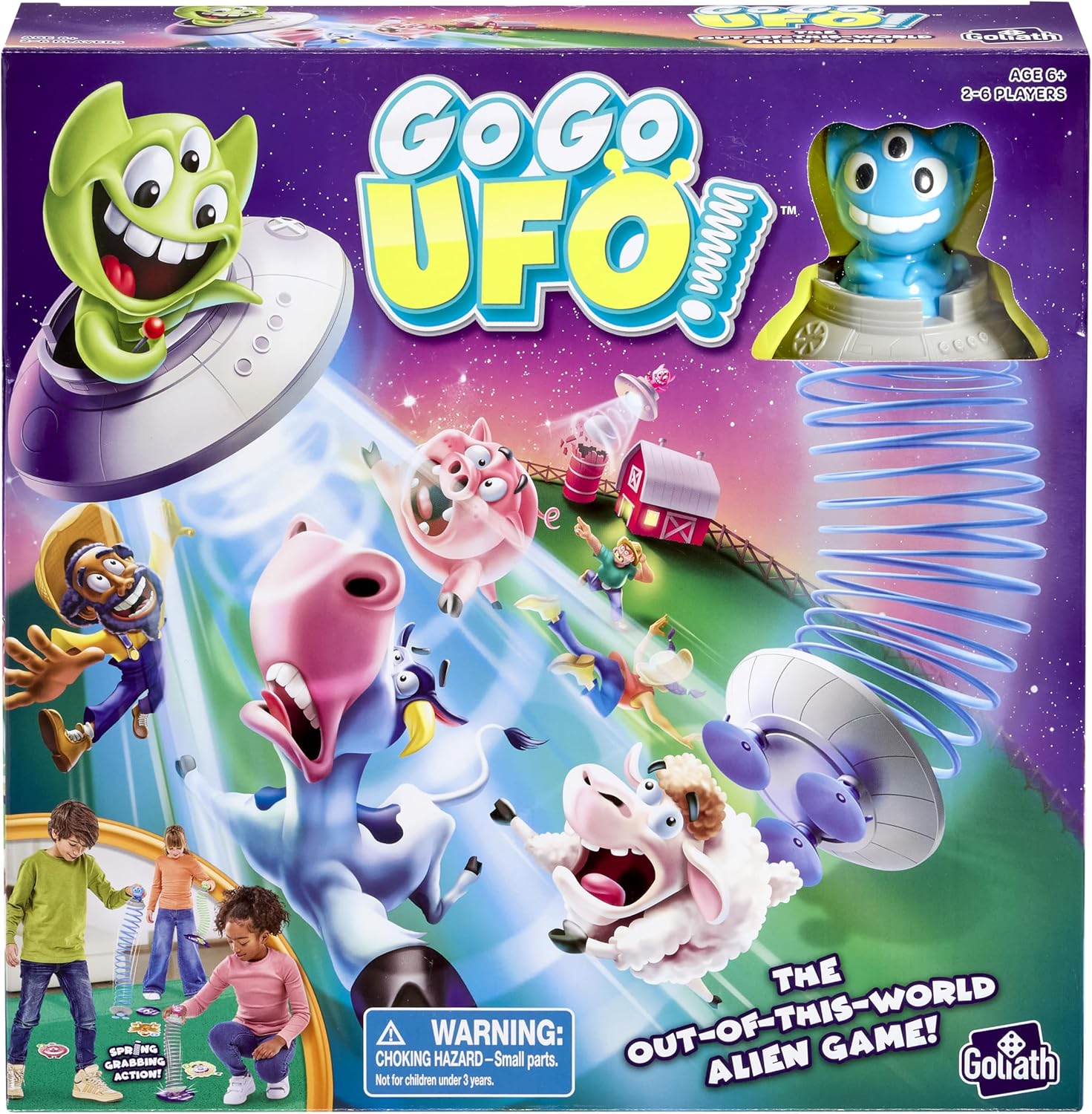 Goliath Go Go UFO: The Out-of-This-World Alien Abduction Game