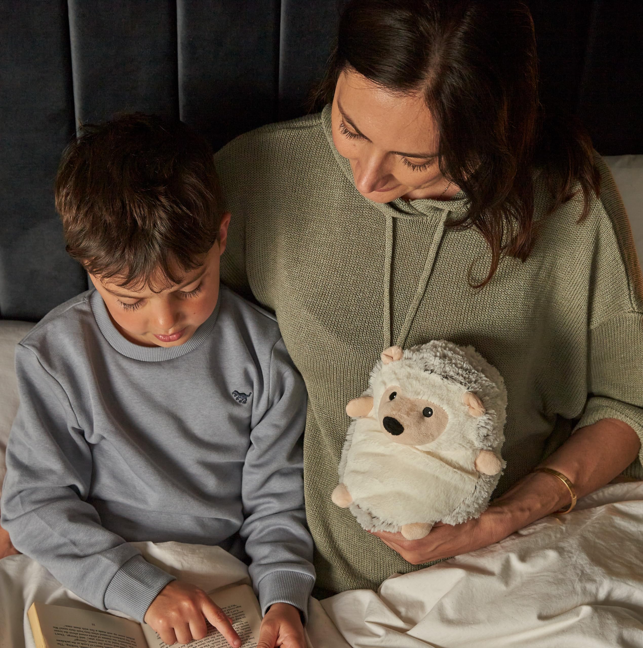 Warmies Plush Hedgehog - Microwavable Weighted Lavender Scented Stuffed Animal for Warmth & Relaxation 10