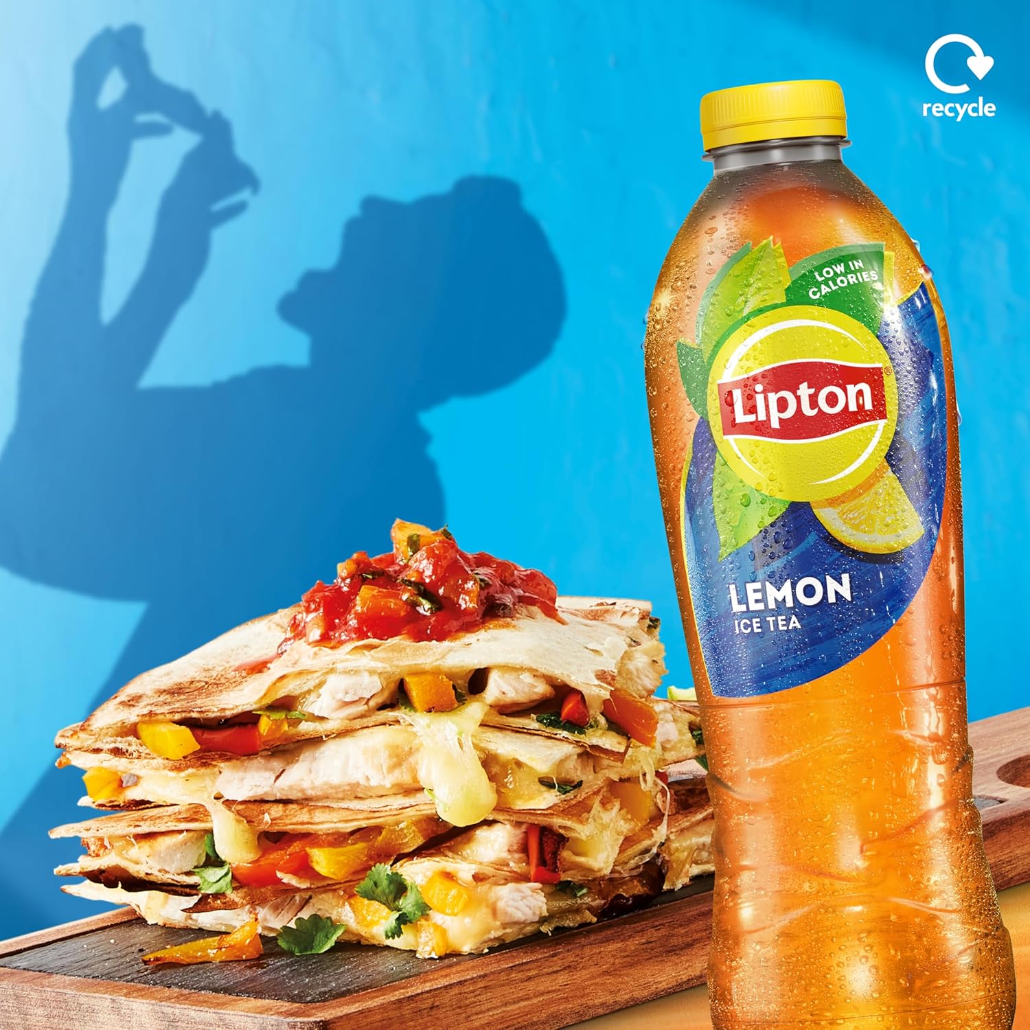 Lipton Ice Tea Lemon 1.25L Bottle - Refreshing Black Tea with Real Lemon Juice 6