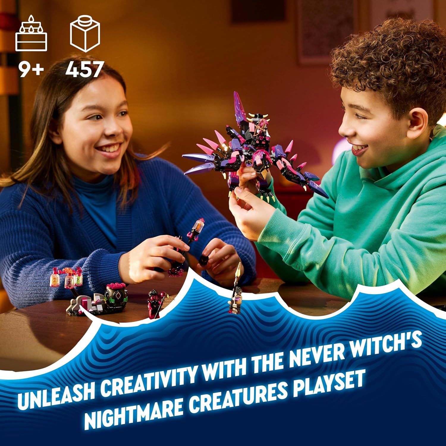 LEGO DREAMZzz The Never Witch’s Nightmare Creatures Set - Building Playset for Ages 9+ 8
