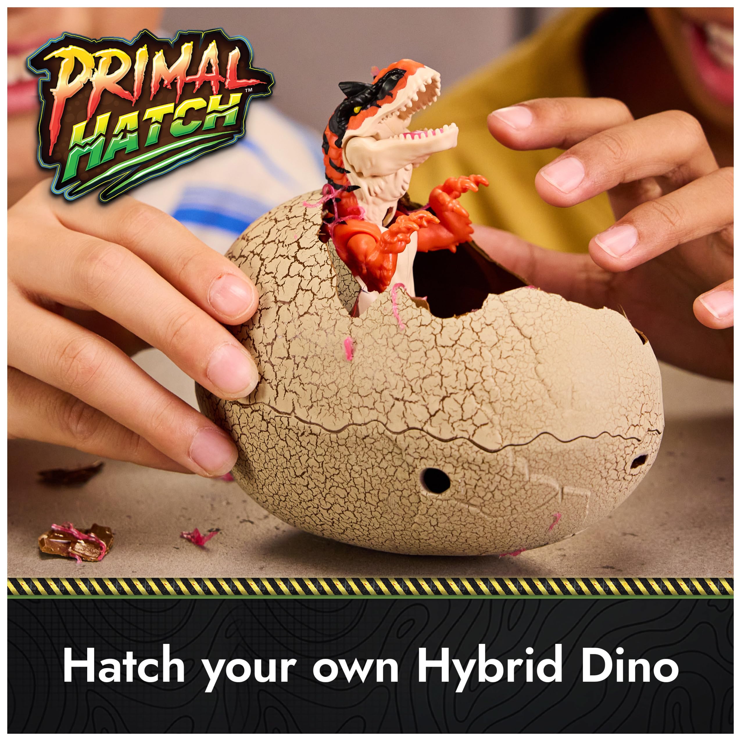 Primal Hatch HybridHatchers BP Dinosaur Action Figure | 3.5 inches | Multicolor