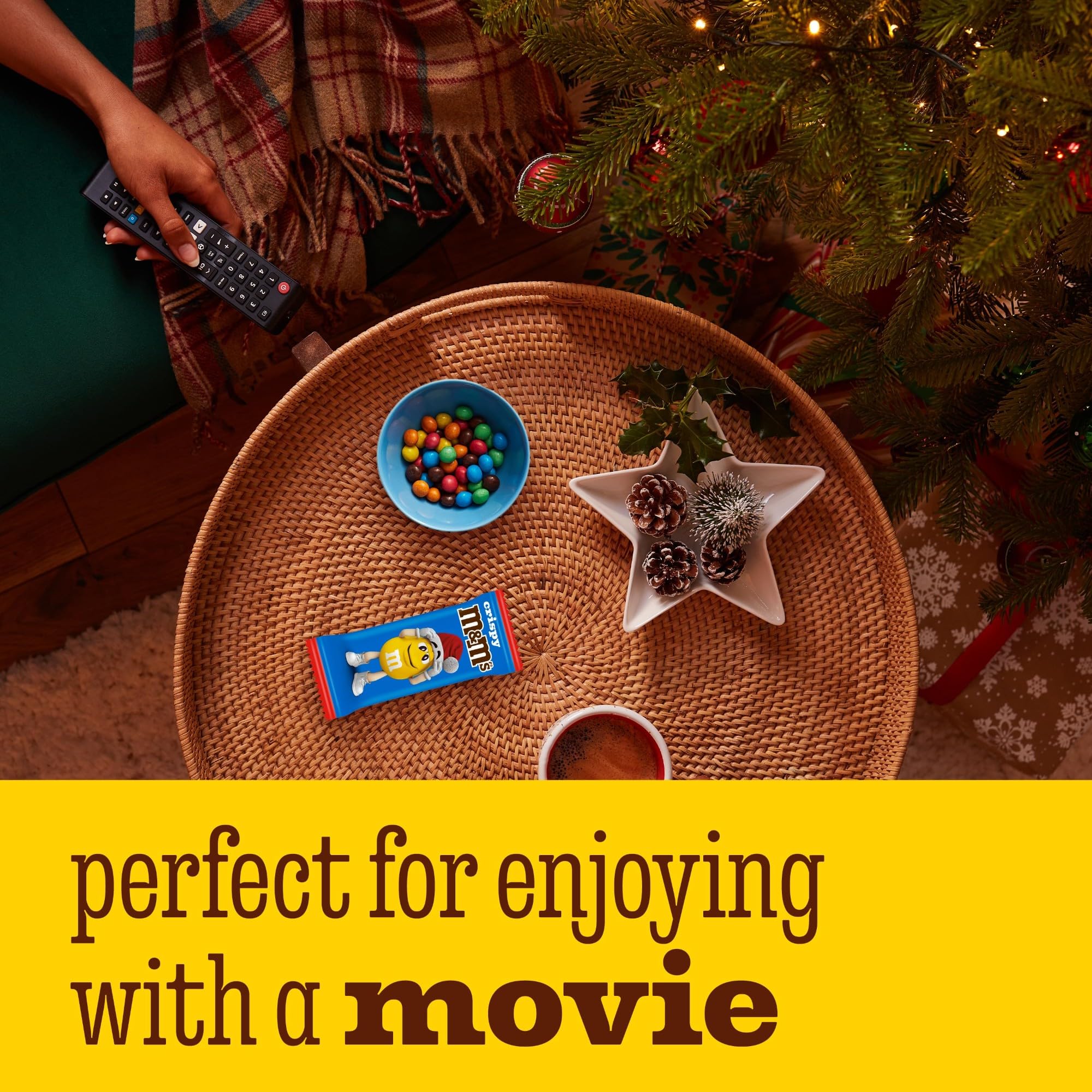 M&M's Milk Chocolate Crispy Santa 5-Pack Multipack 8