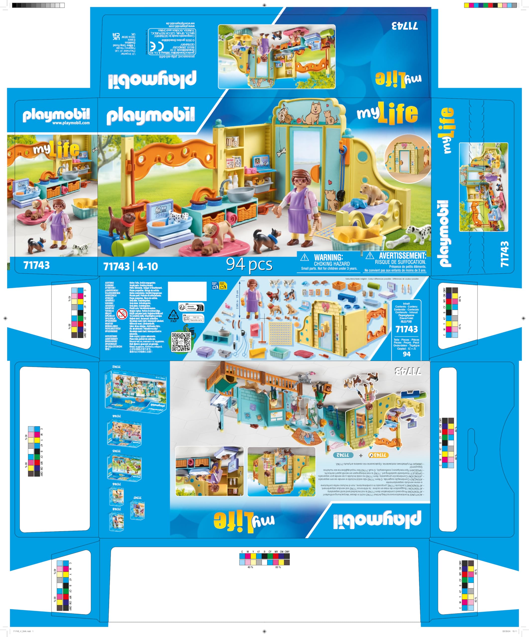 Playmobil My Life Puppy House Playset | Ages 4+ | Model 71743 4