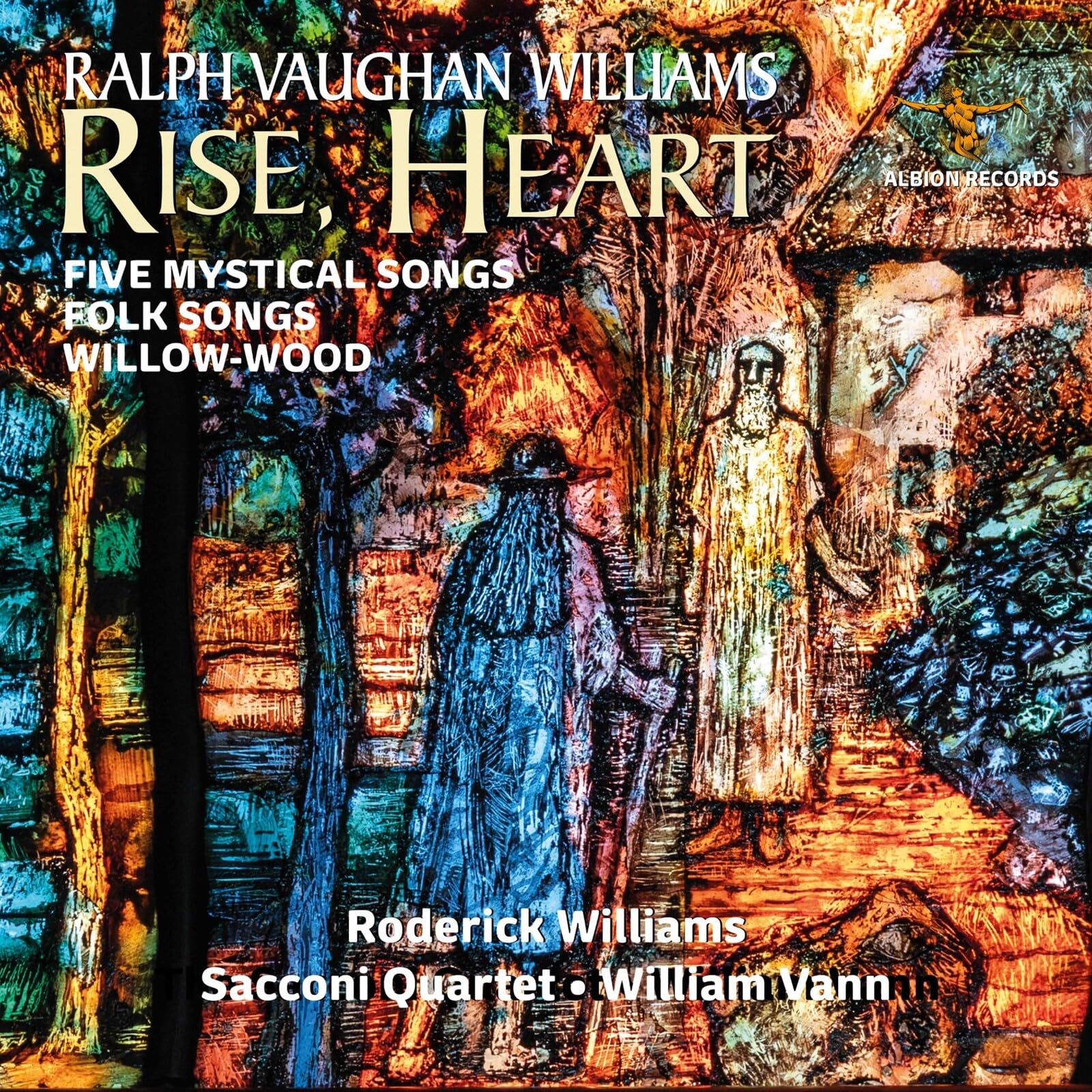 Albion - Ralph Vaughan Williams: Rise, Heart: Five Mystical Songs; Folk Songs; Willo [CD]