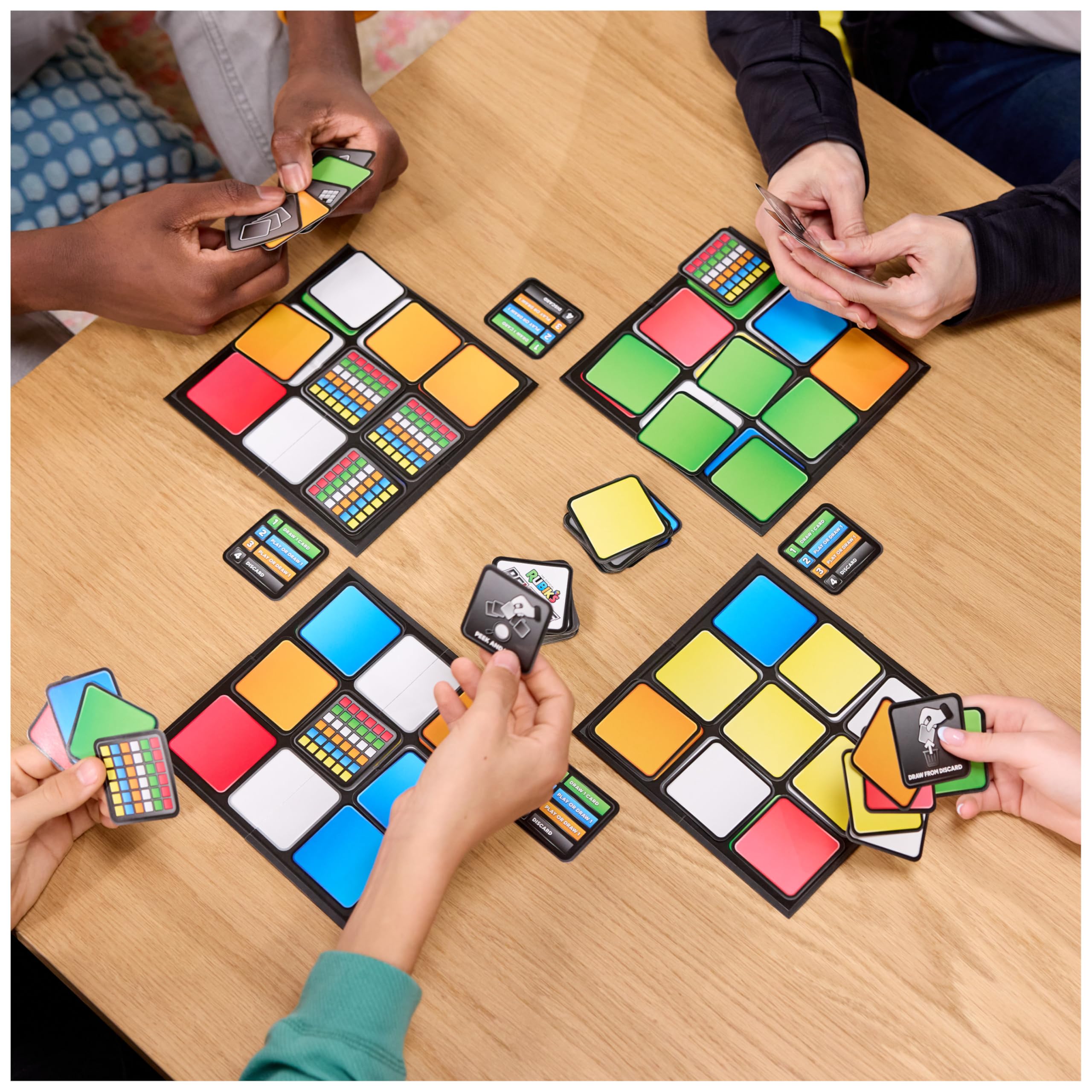 Rubik’s Cube Revenge The Card Game - Family Card Game Based on 3x3 Rubik's Cube 9
