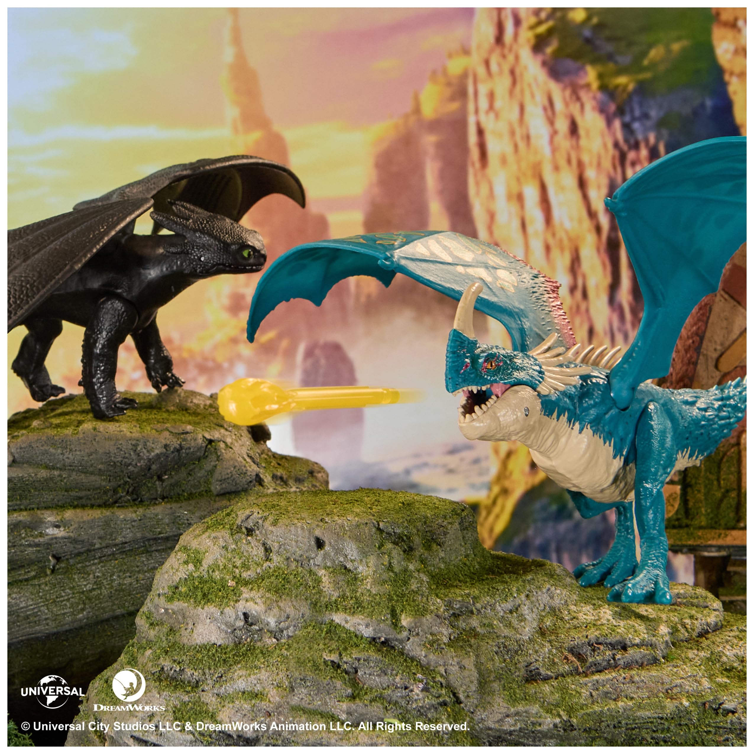 Dreamworks Dragons, How to Train Your Dragon, Battle Dragons, Fire Blast De 8