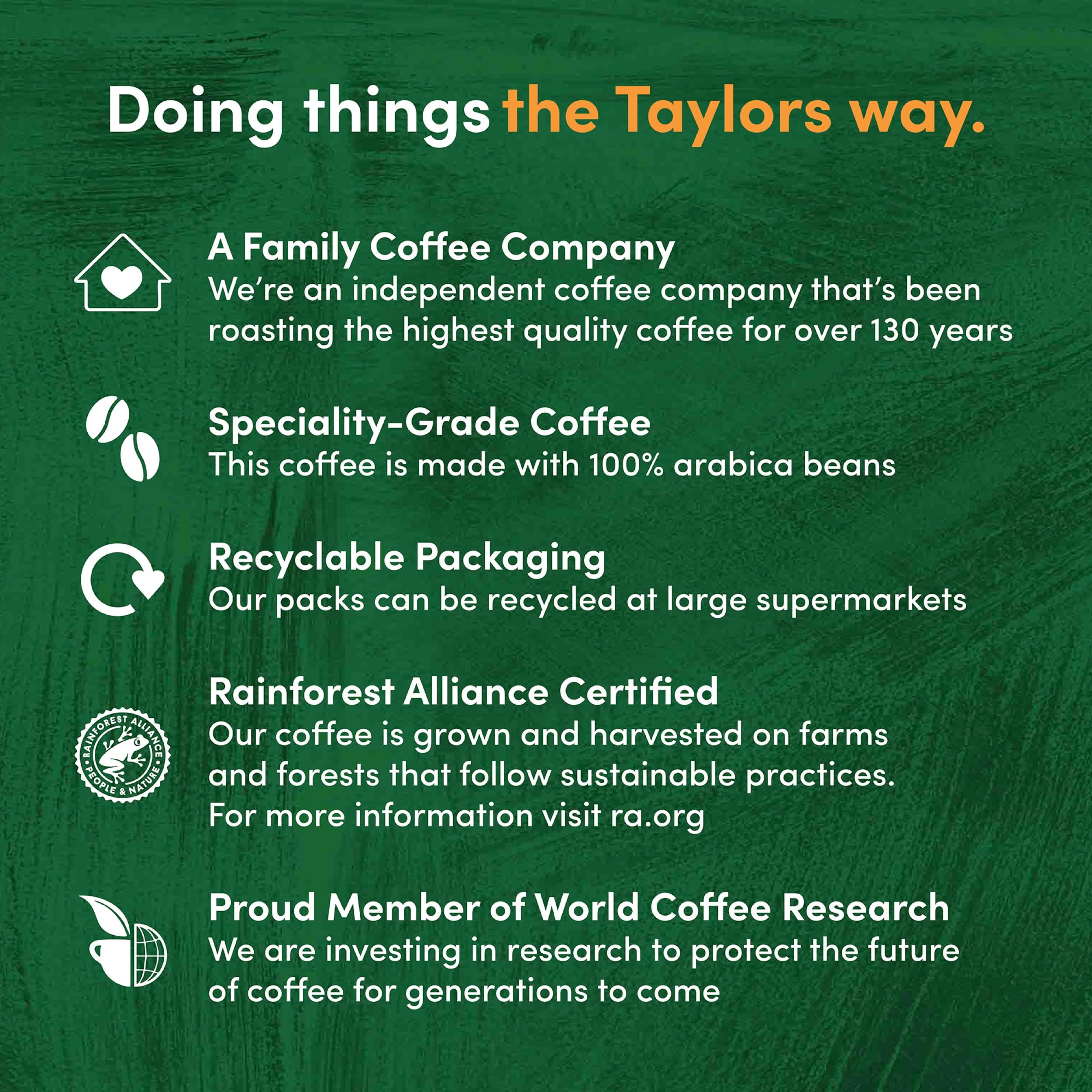 Taylors of Harrogate Lazy Sunday Ground Coffee, 400g (Pack of 3) 8