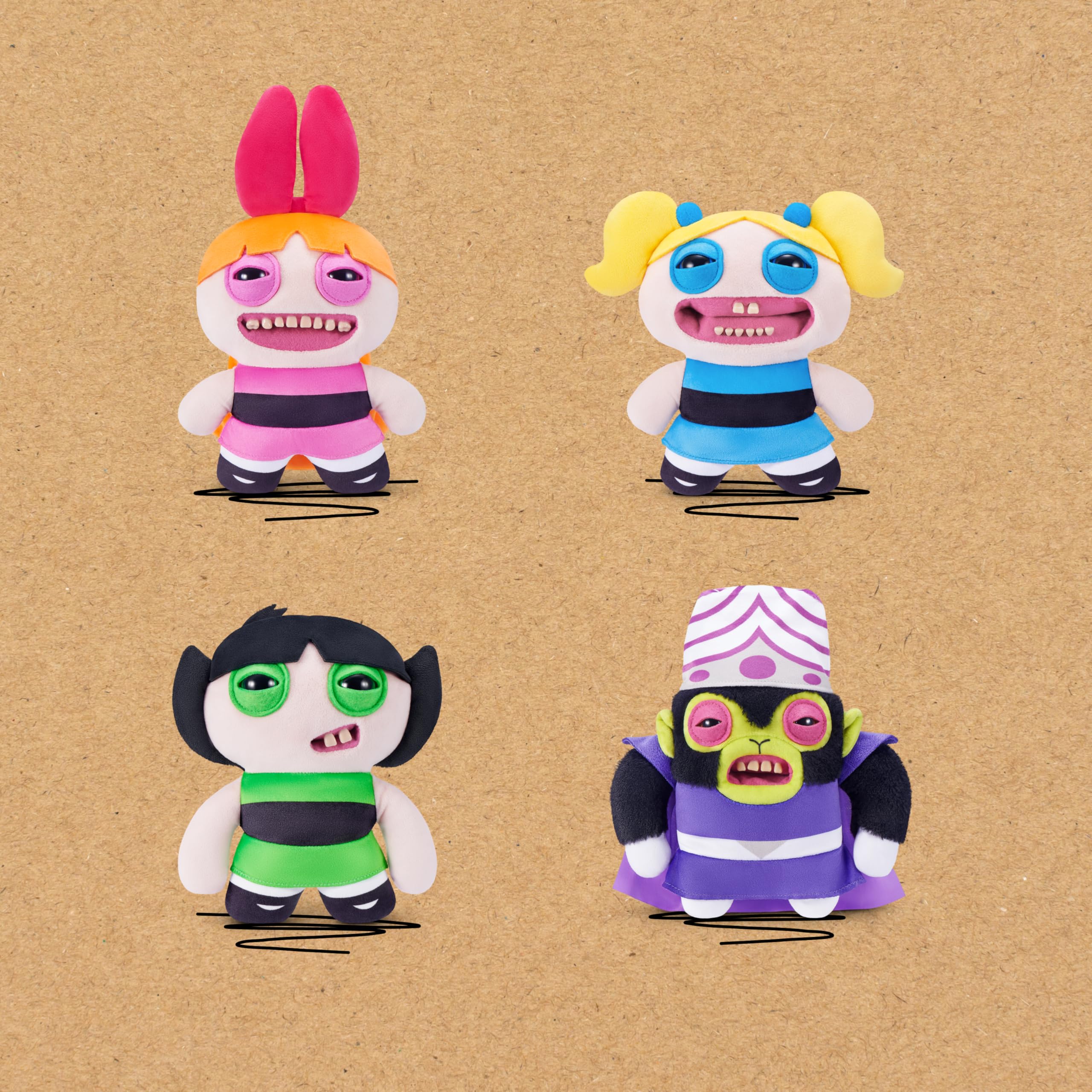 Fuggler Powerpuff Girls Mojo Jojo 9-Inch Plush Toy by ZURU | Polyester | Unisex 5