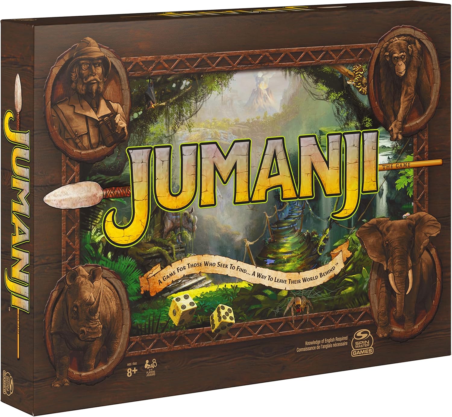 Spin Master Games Jumanji: Das Spiel, Brettspiel 7
