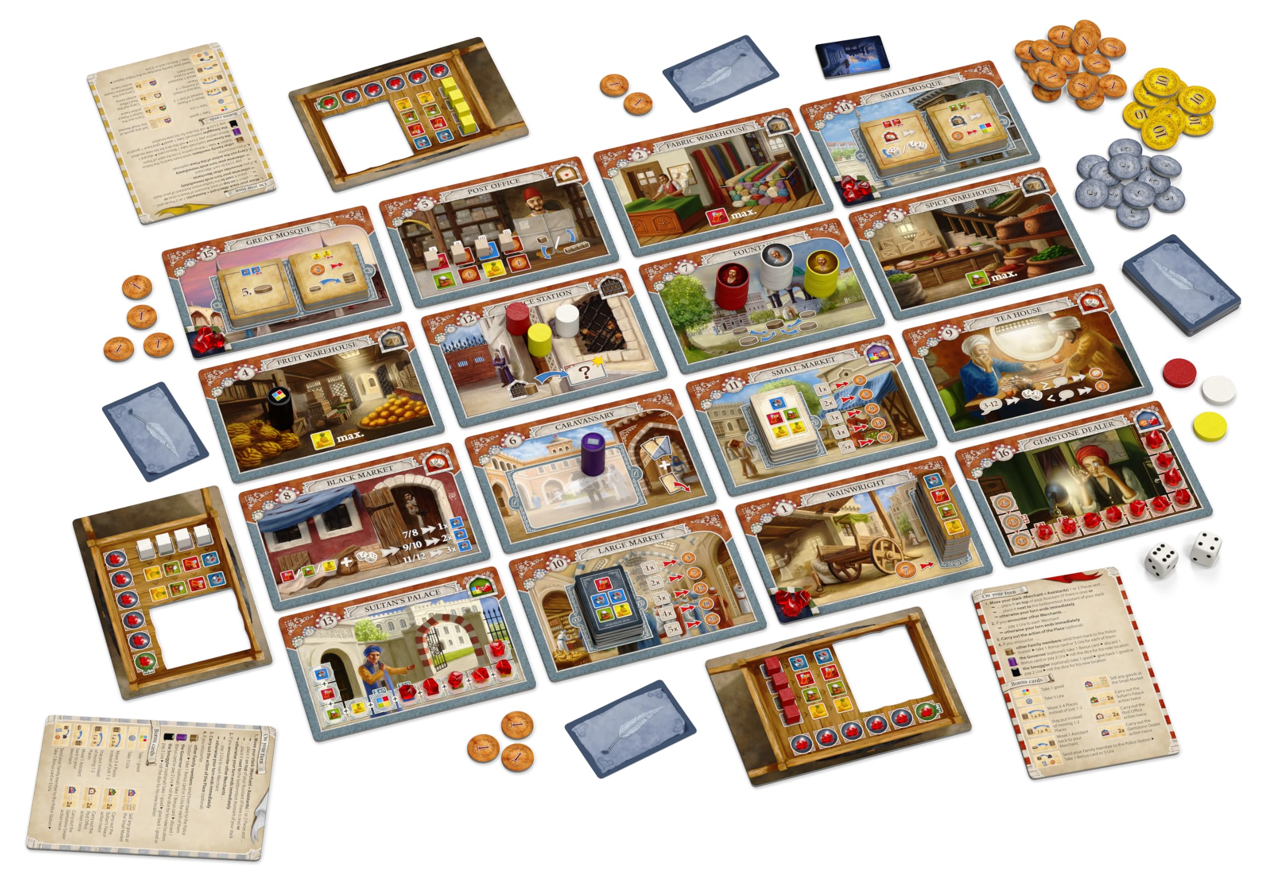 Pegasus Spiele Istanbul Big Box Board Game | 2-5 Players | Ages 10+