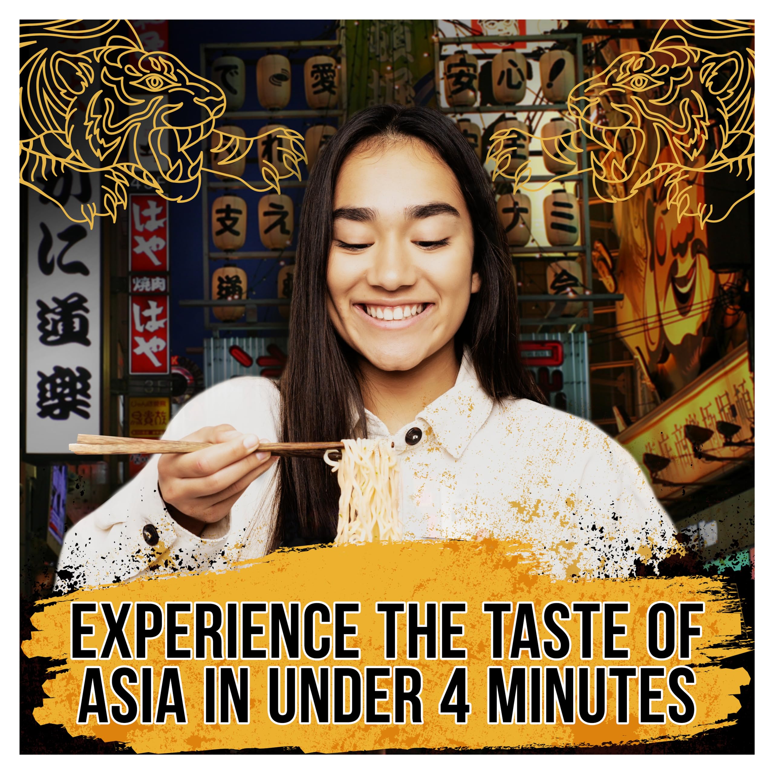 Pot Noodle Fusions Katsu Curry Instant Vegan Noodles 8-Pack 6