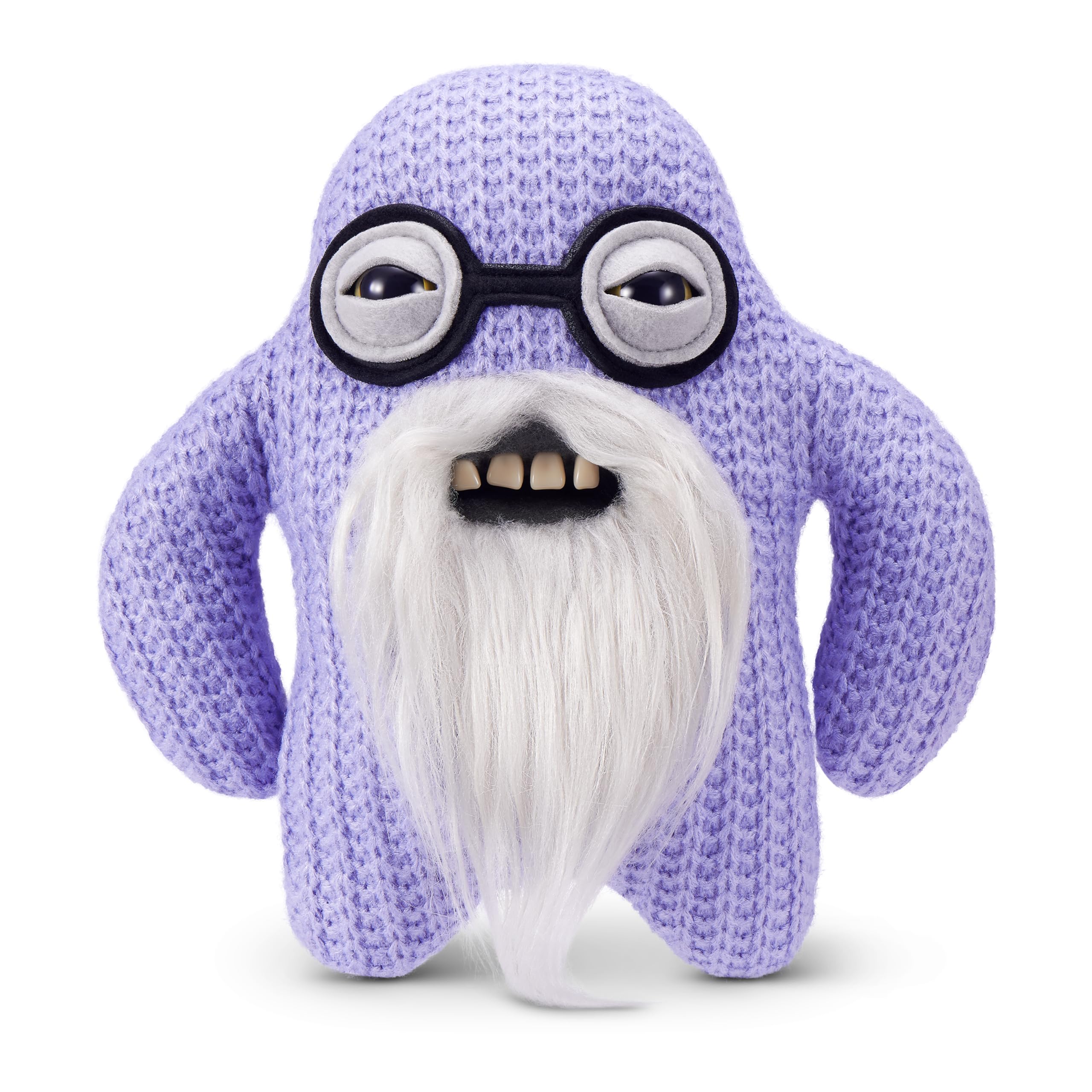 Fuggler Old Fogies Mr Needles Plush Toy - 9 Inch | Human-Like Teeth | Polyester