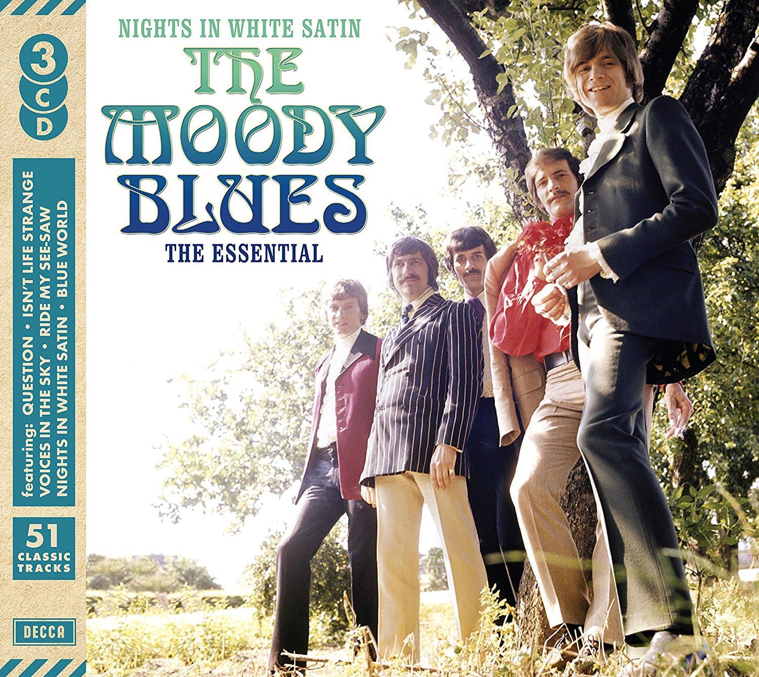 The Moody Blues - Nights In White Satin (3CD Compilation)