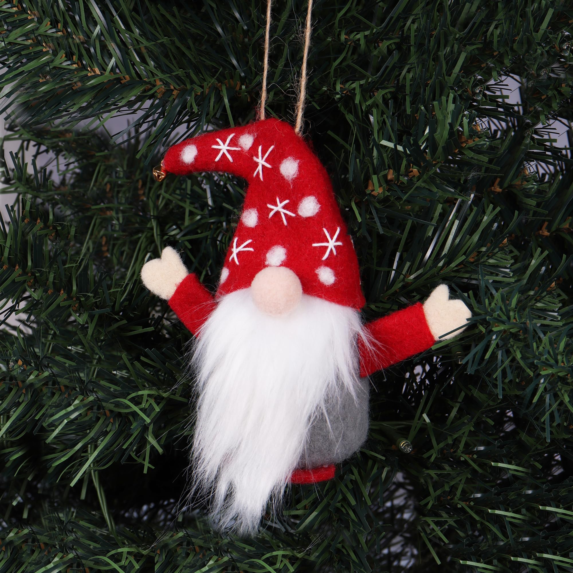 Trimits Needle Felting Craft Kit - Gonk Christmas Design with Wool, Needle & Instructions 11