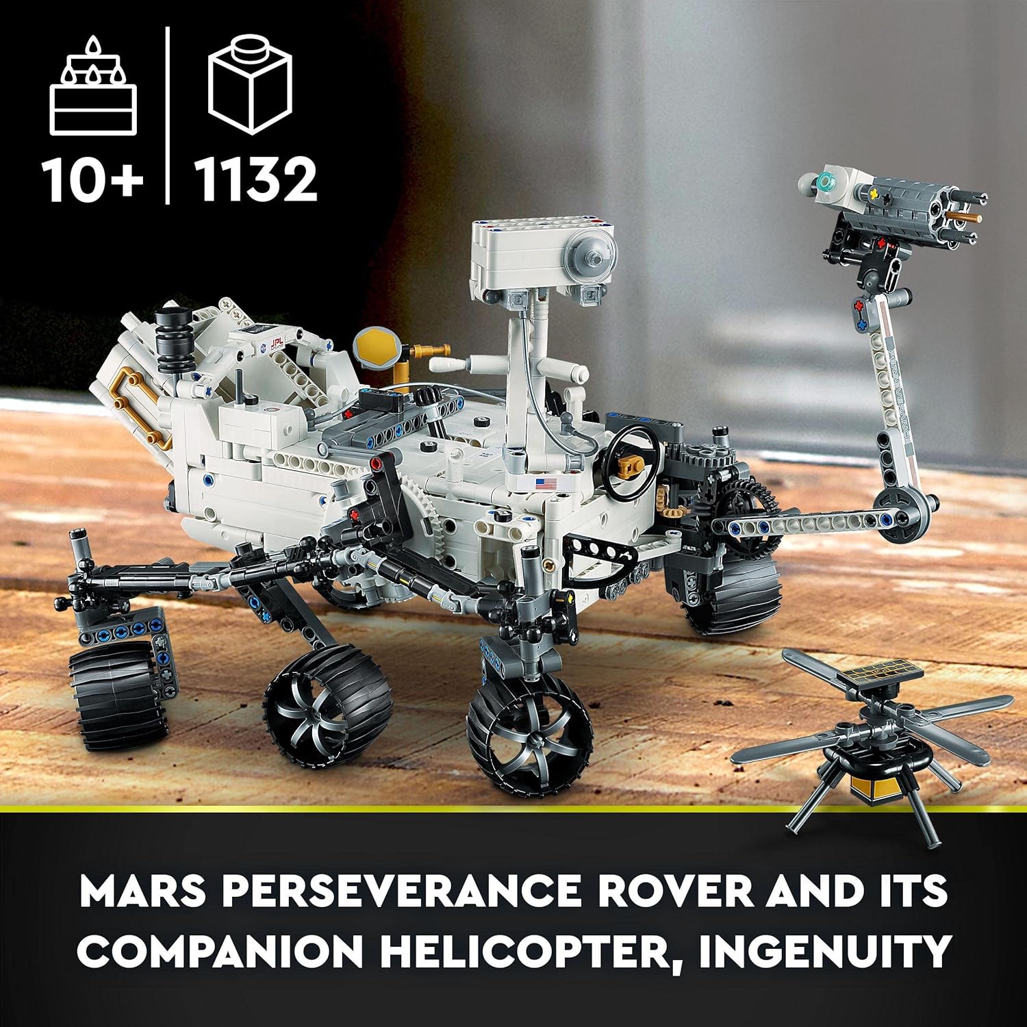 LEGO Technic NASA Mars Rover Perseverance 42158 - AR App Experience, 1132 Pieces 9