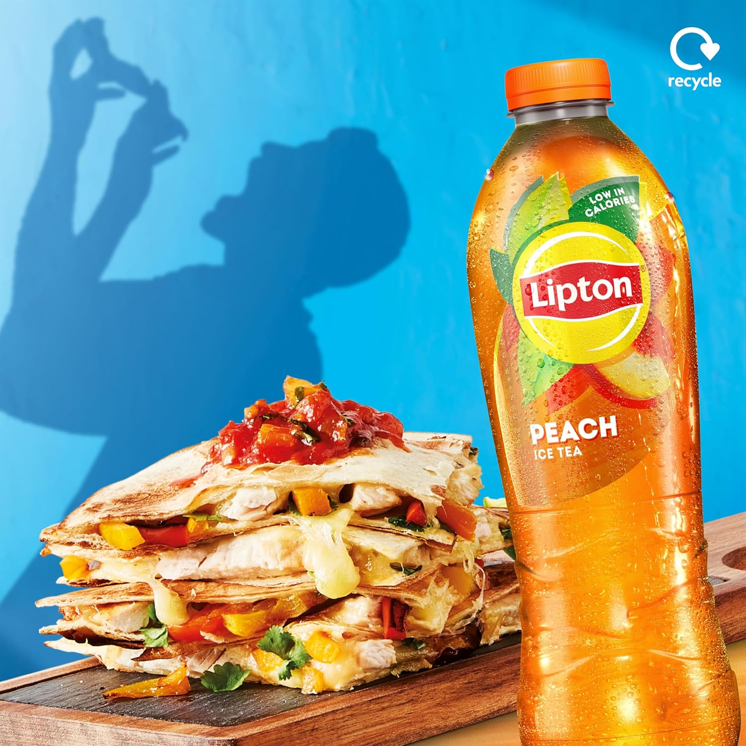 Lipton Ice Tea Peach Flavour 1.25L 6