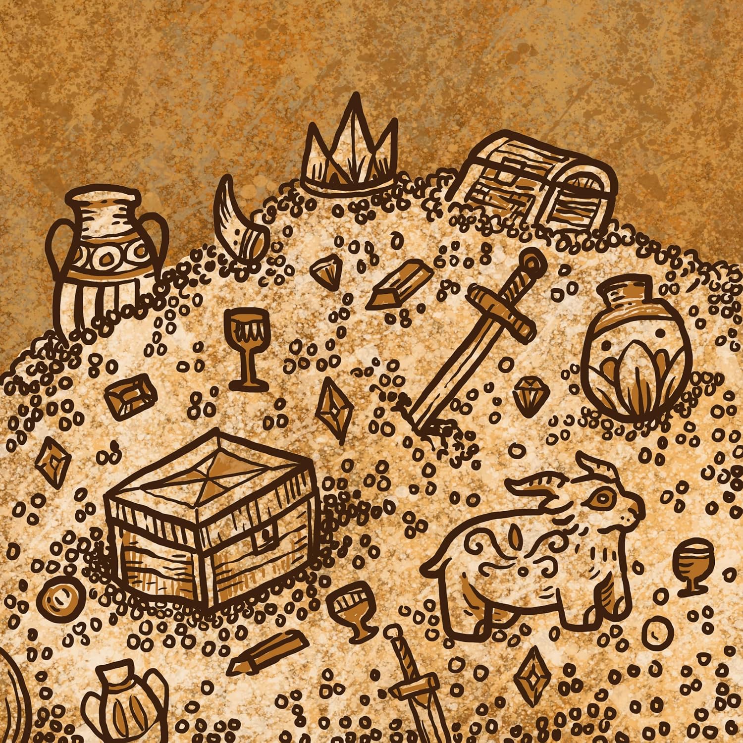 Green Meadow Games Dawn - Strategy Card Game for 3-5 Players with Hidden Roles and Tile Placement 9