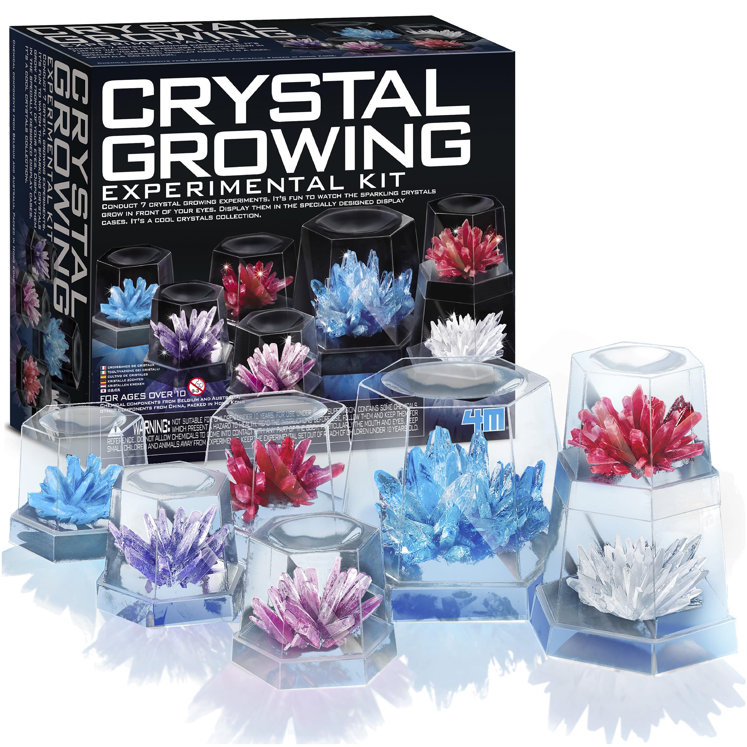 4M Crystal Growing Experimental Kit - Science & Chemistry Kit for Kids 14+ 9