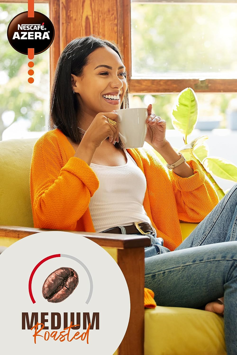 NESCAFÉ AZERA Americano Instant Coffee 90g (Pack of 6) 7