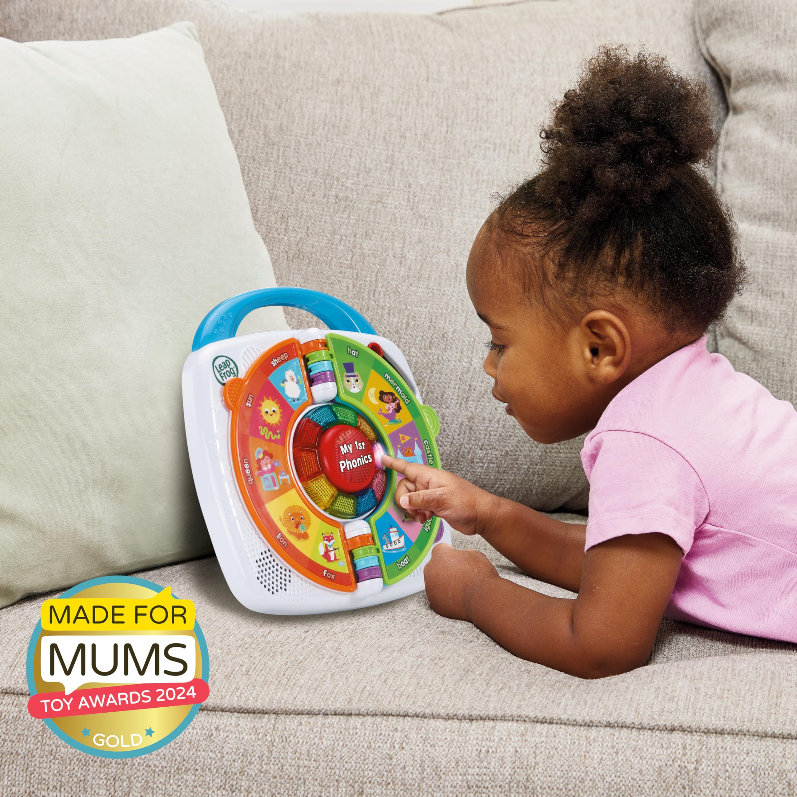 LeapFrog My 1st Phonics: Spin & Learn - Interactive Educational Toy for Toddlers 18M+ 8
