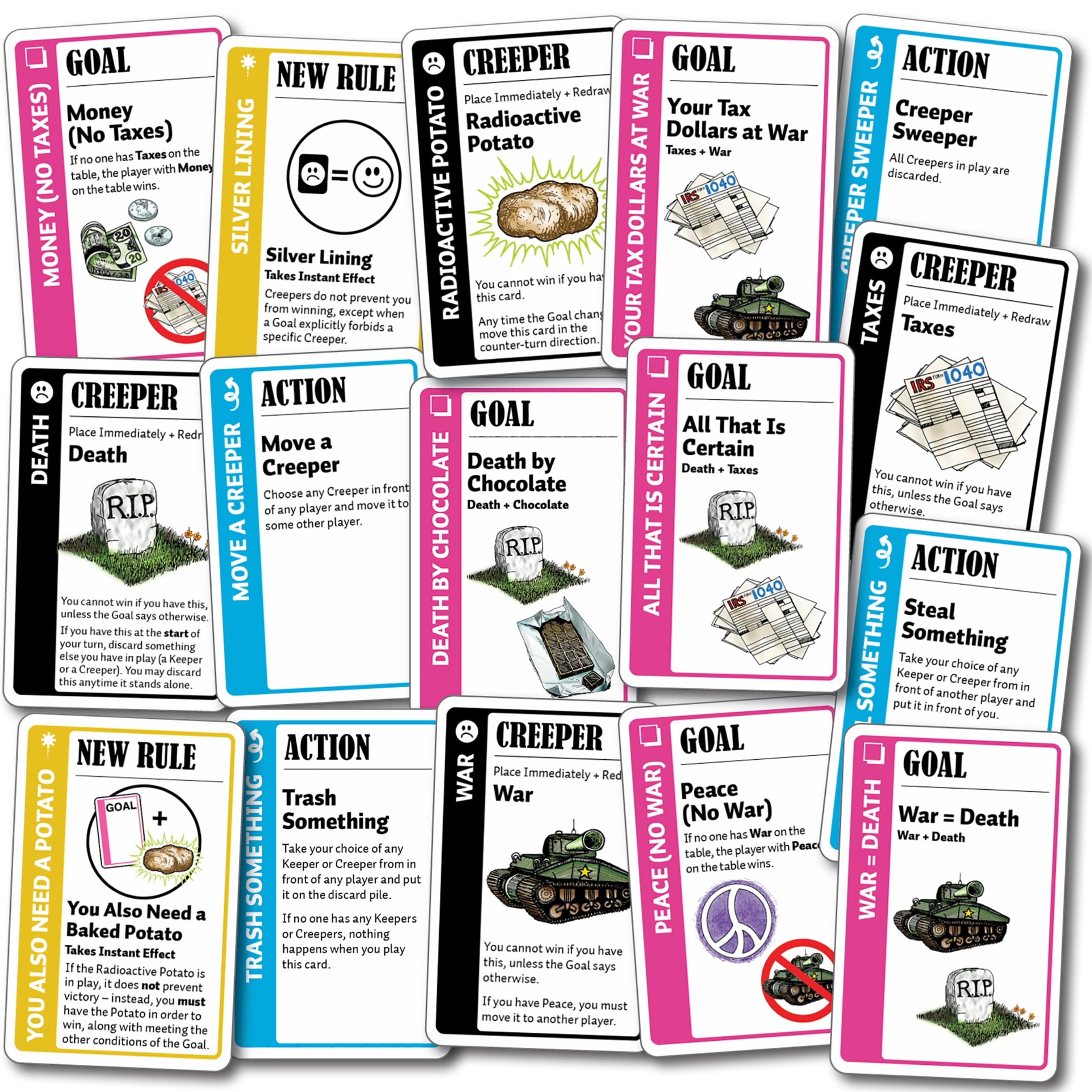 Looney Labs Fluxx Creeper Pack Expansion 3