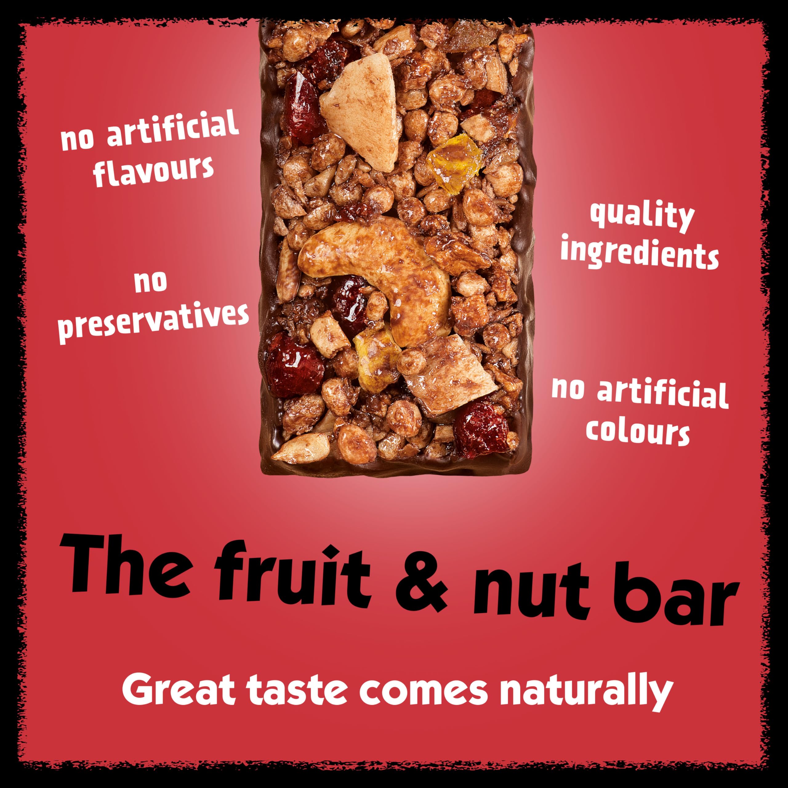Eat Natural Fruit & Nut Bars - Dark Chocolate with Apple & Ginger | High Fibre | Gluten Free | 3 x 40g 5