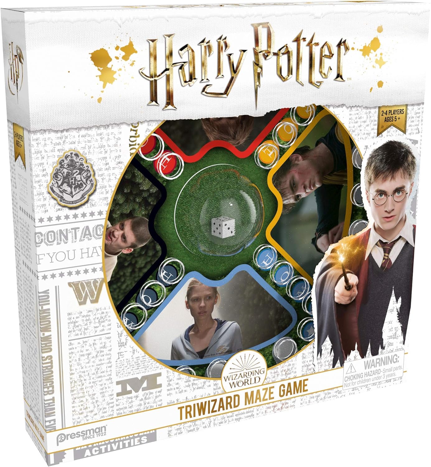 Goliath Games Harry Potter Tri-Wizard Maze Pop 'N' Race Board Game 5