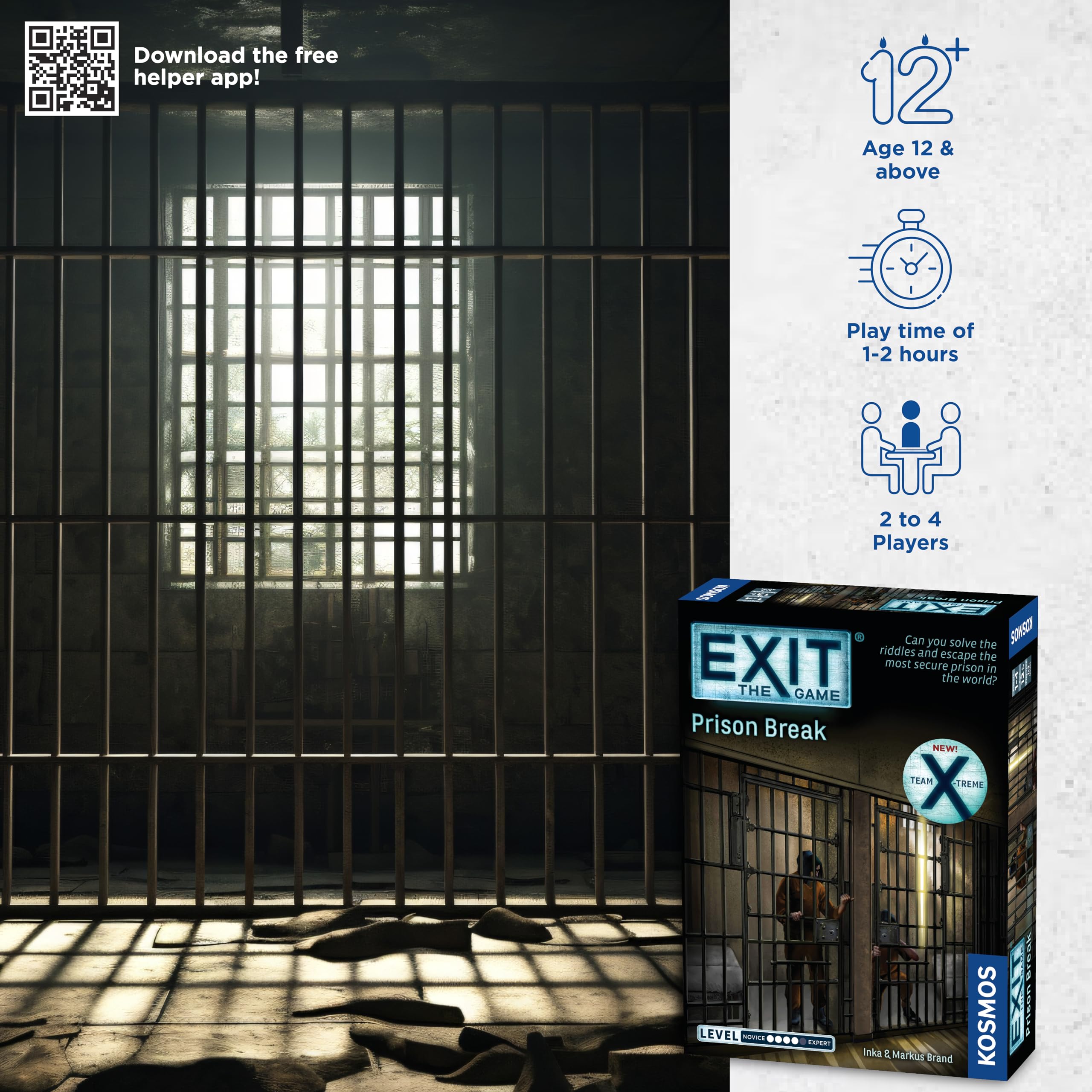 Thames & Kosmos EXIT: Prison Break Escape Room Card Game 5